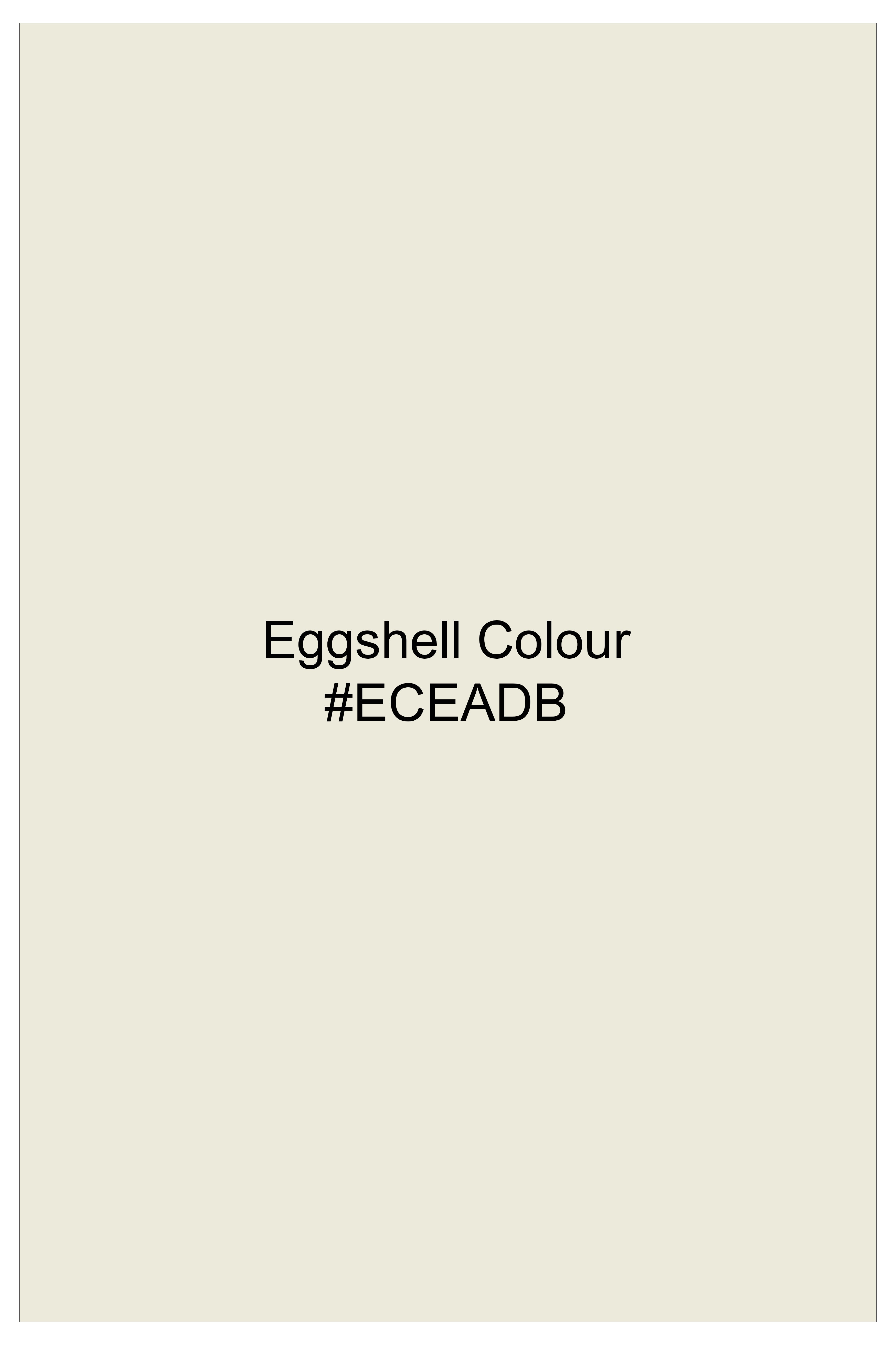 Eggshell Cream Solid Premium Cotton Blazer