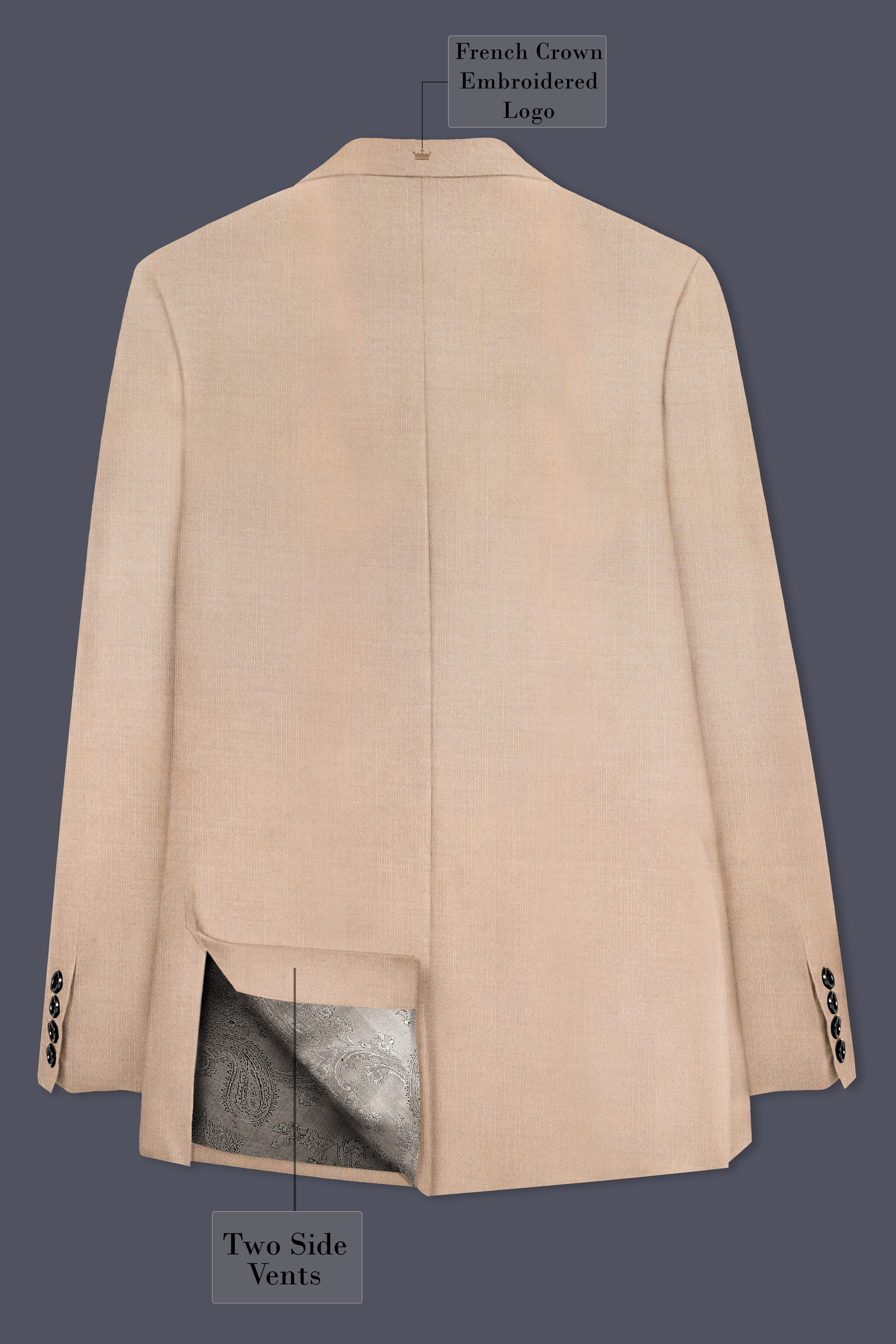 Hazelnut Subtle Sheen Woolrich Blazer