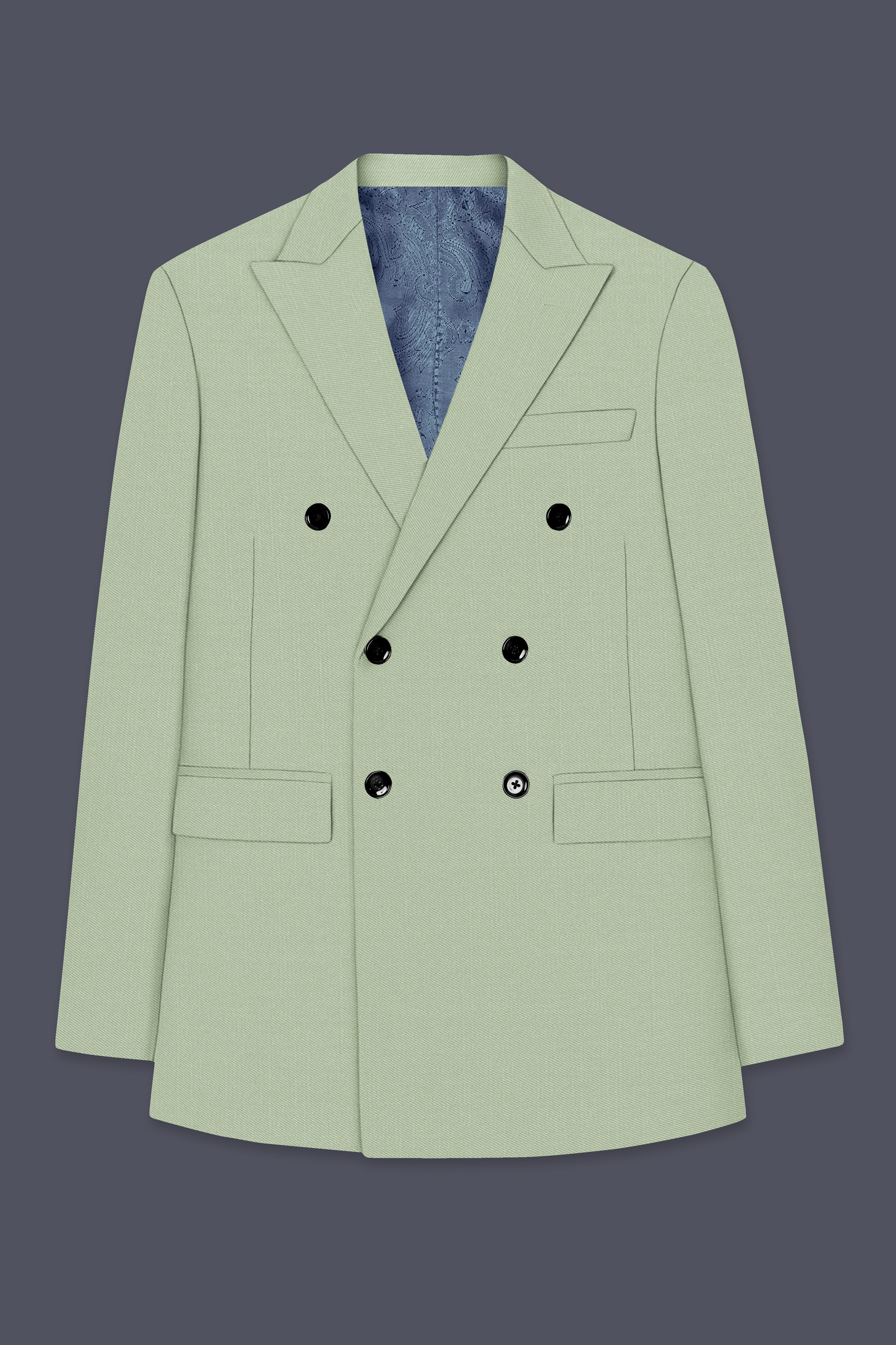 Eagle Wool Rich Double Breasted Blazer