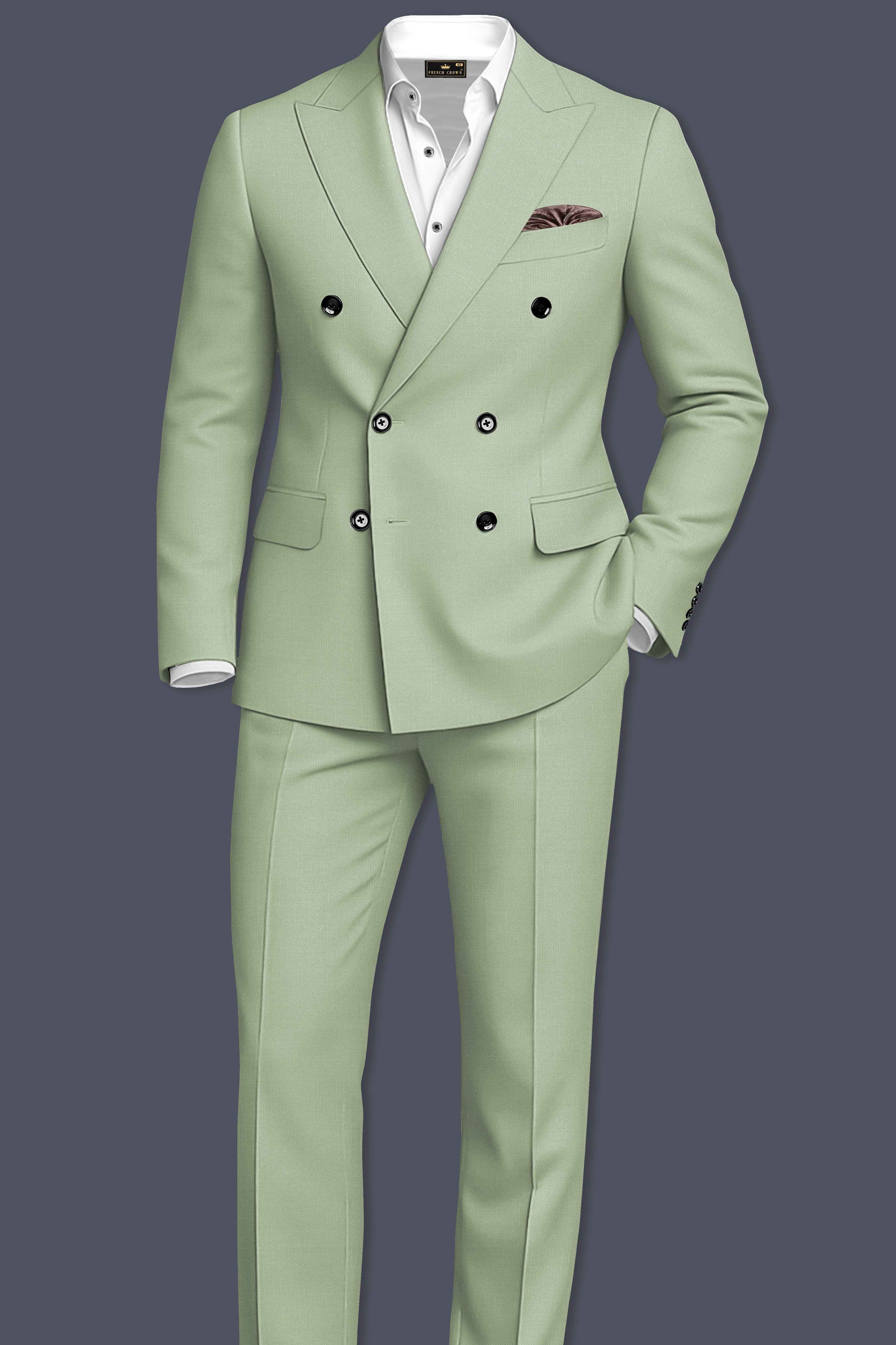 Eagle Wool Rich Double Breasted Blazer