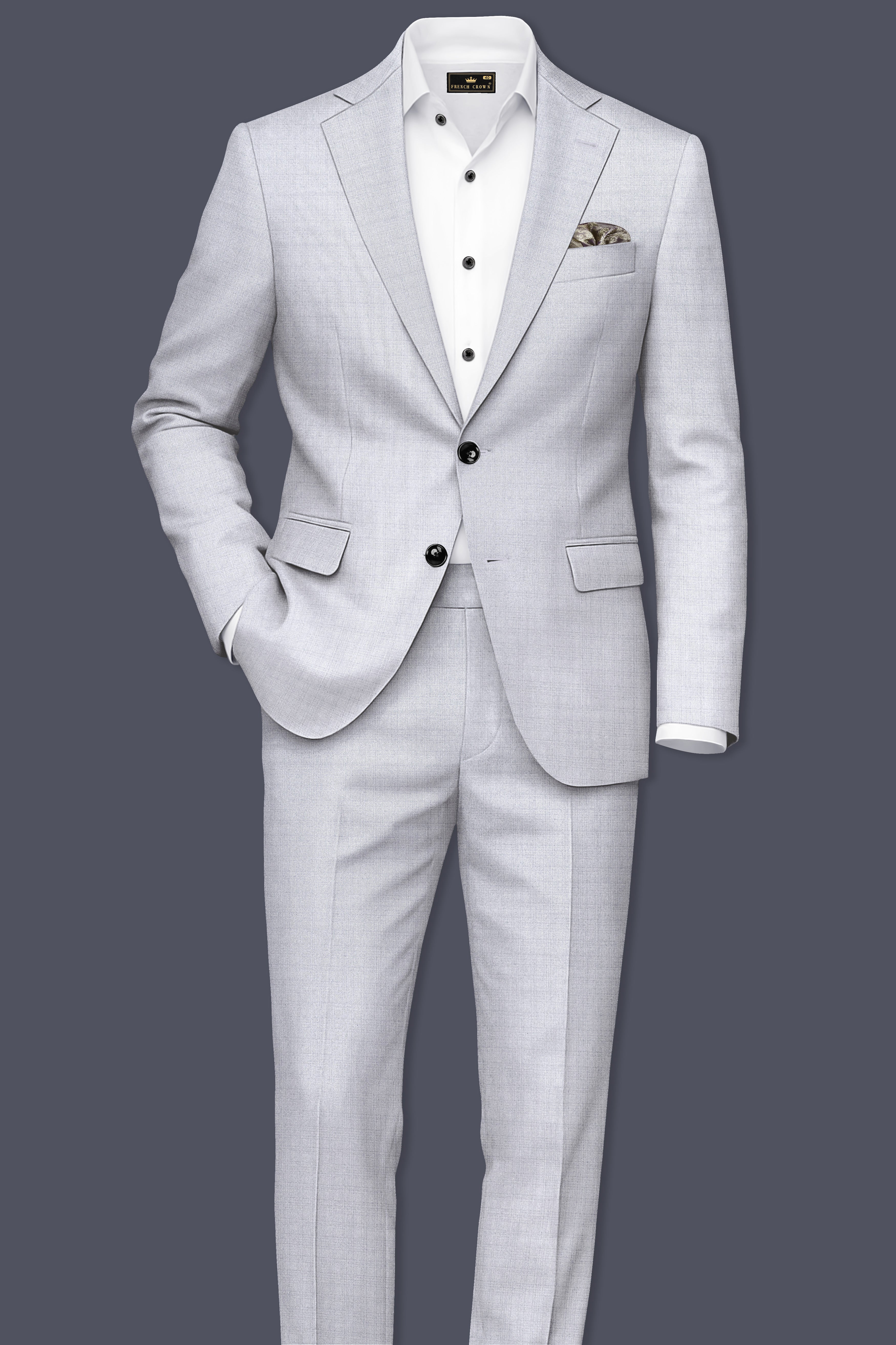 Spun Pearl Wool Rich Blazer