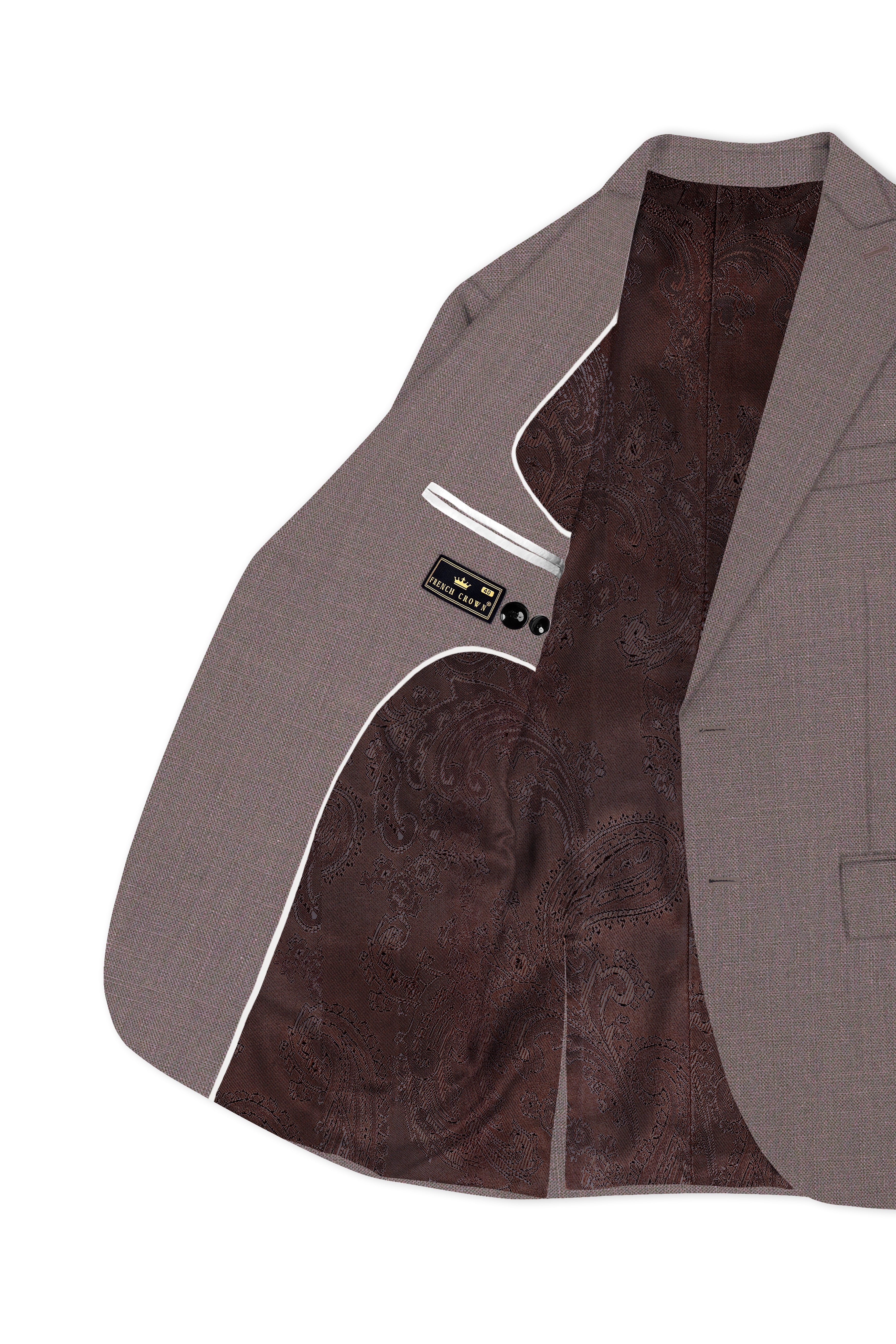 Emperor Brown Premium Cotton Blazer