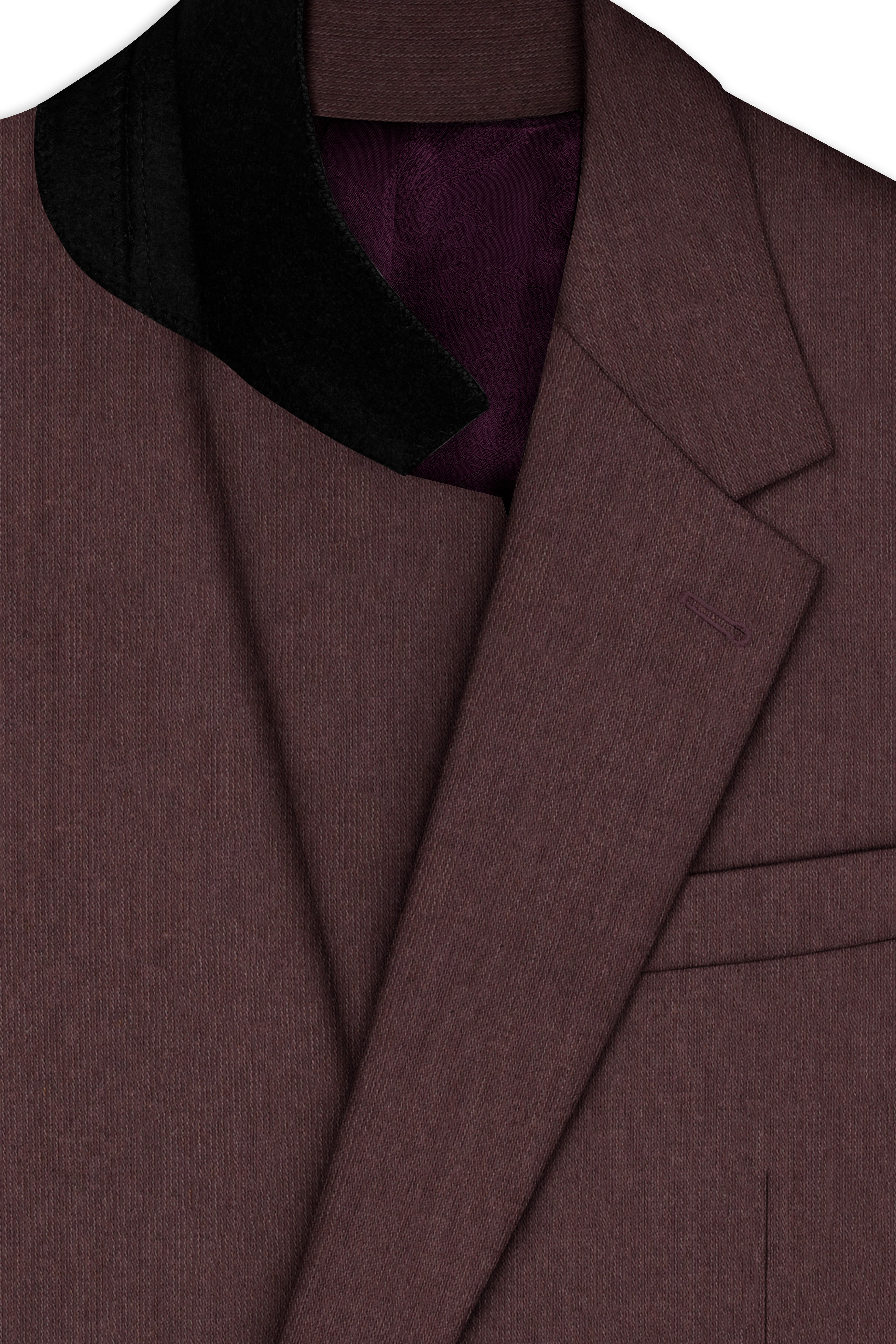 Russett Brown Single Breasted Blazer