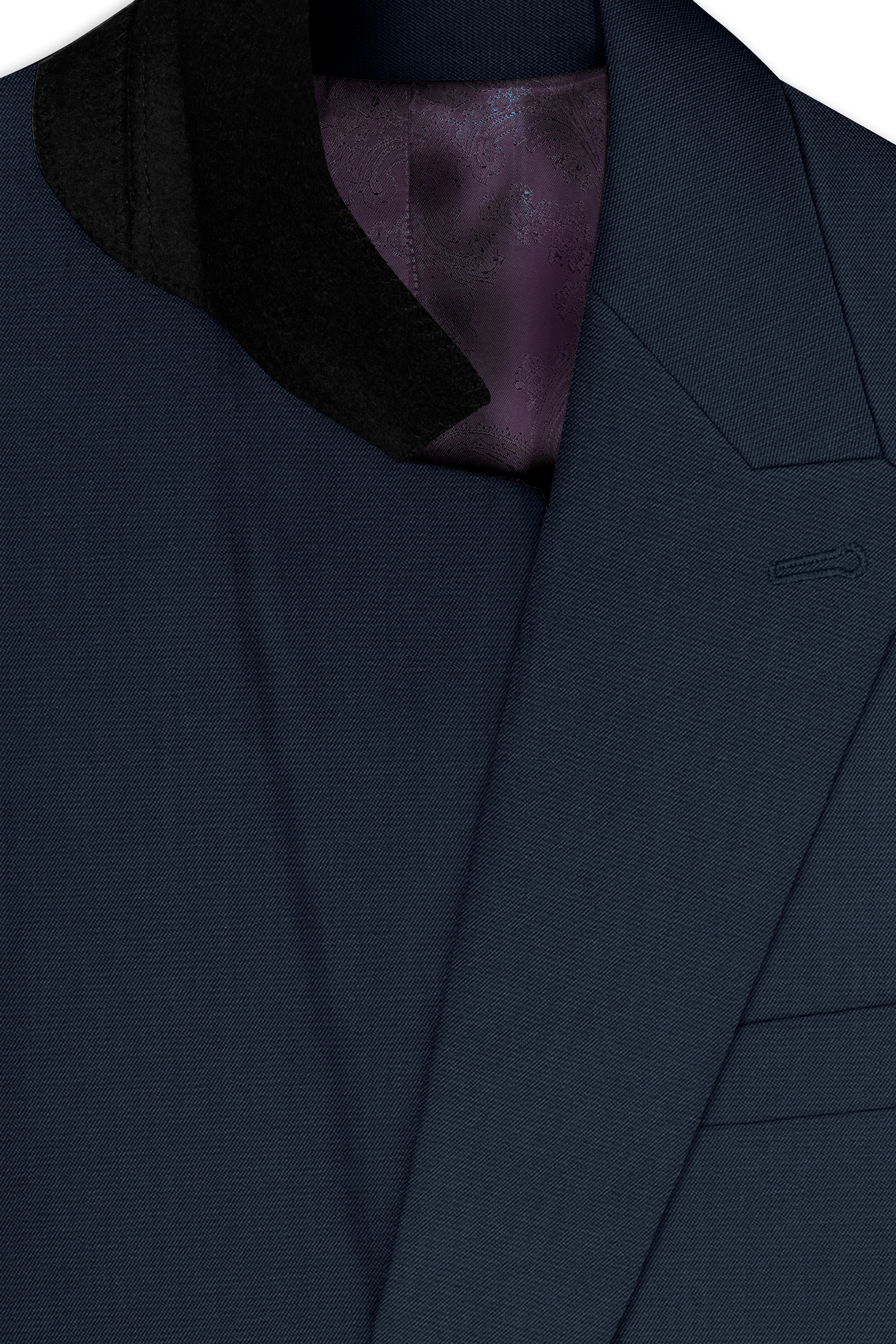 Iridium Grey Double Breasted Blazer