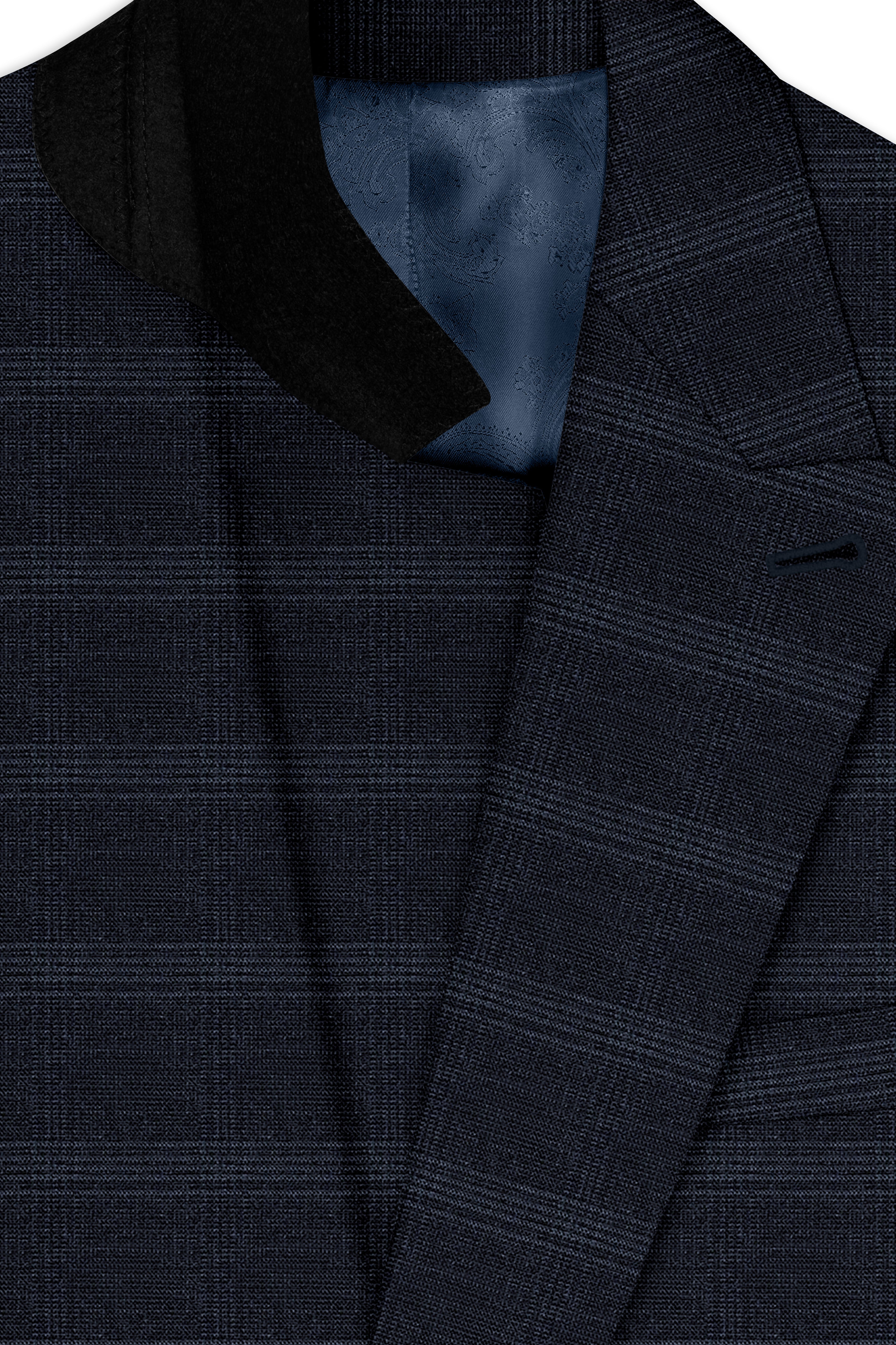 Tuatara Gray Plaid Double Breasted Blazer