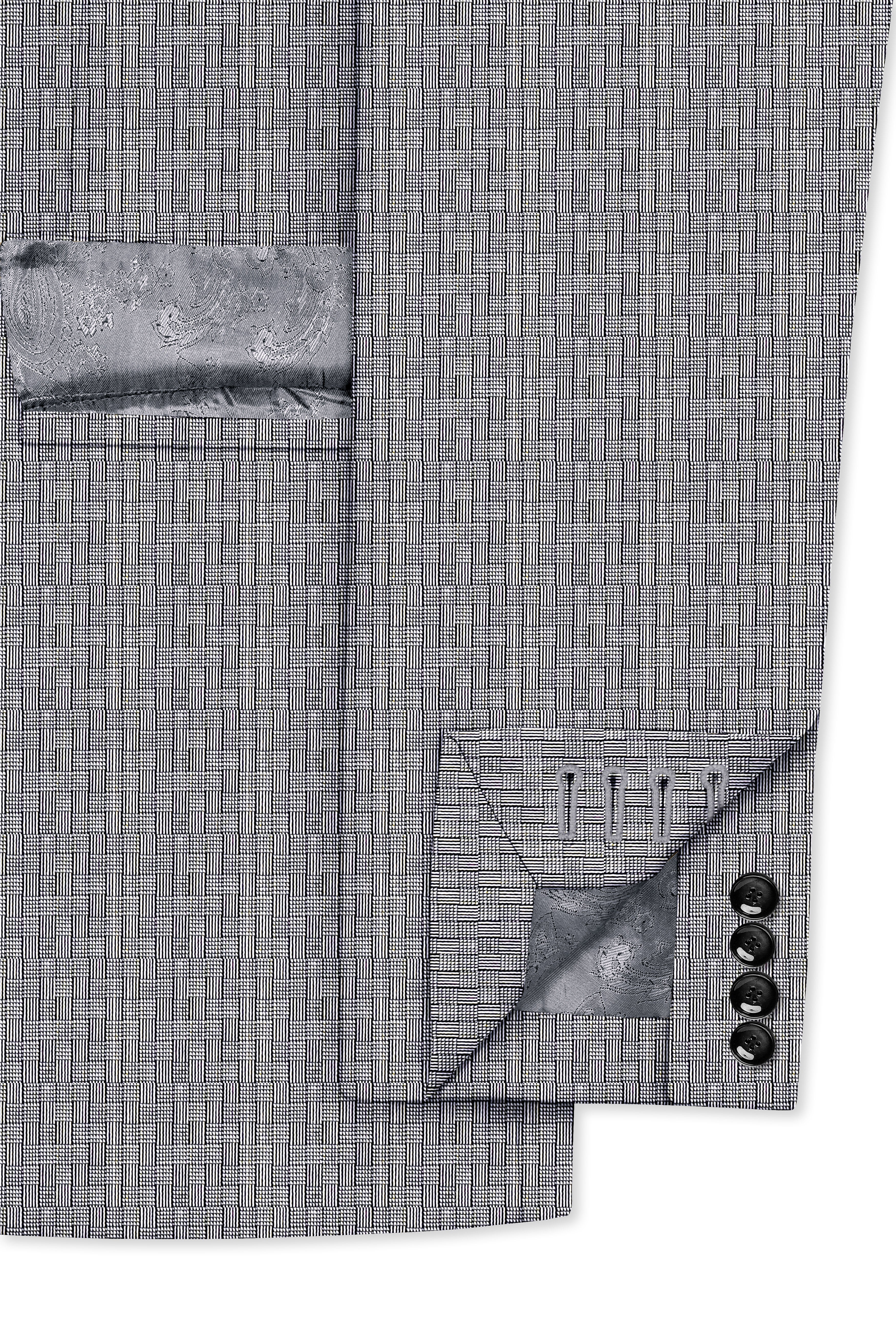 Mobster Gray Double Breasted Blazer
