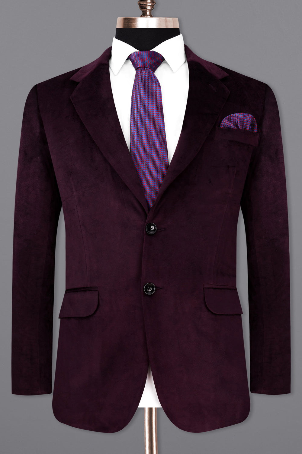 Ifcoat Maroon Suit Combinations with Shirts, Tie and Shoes