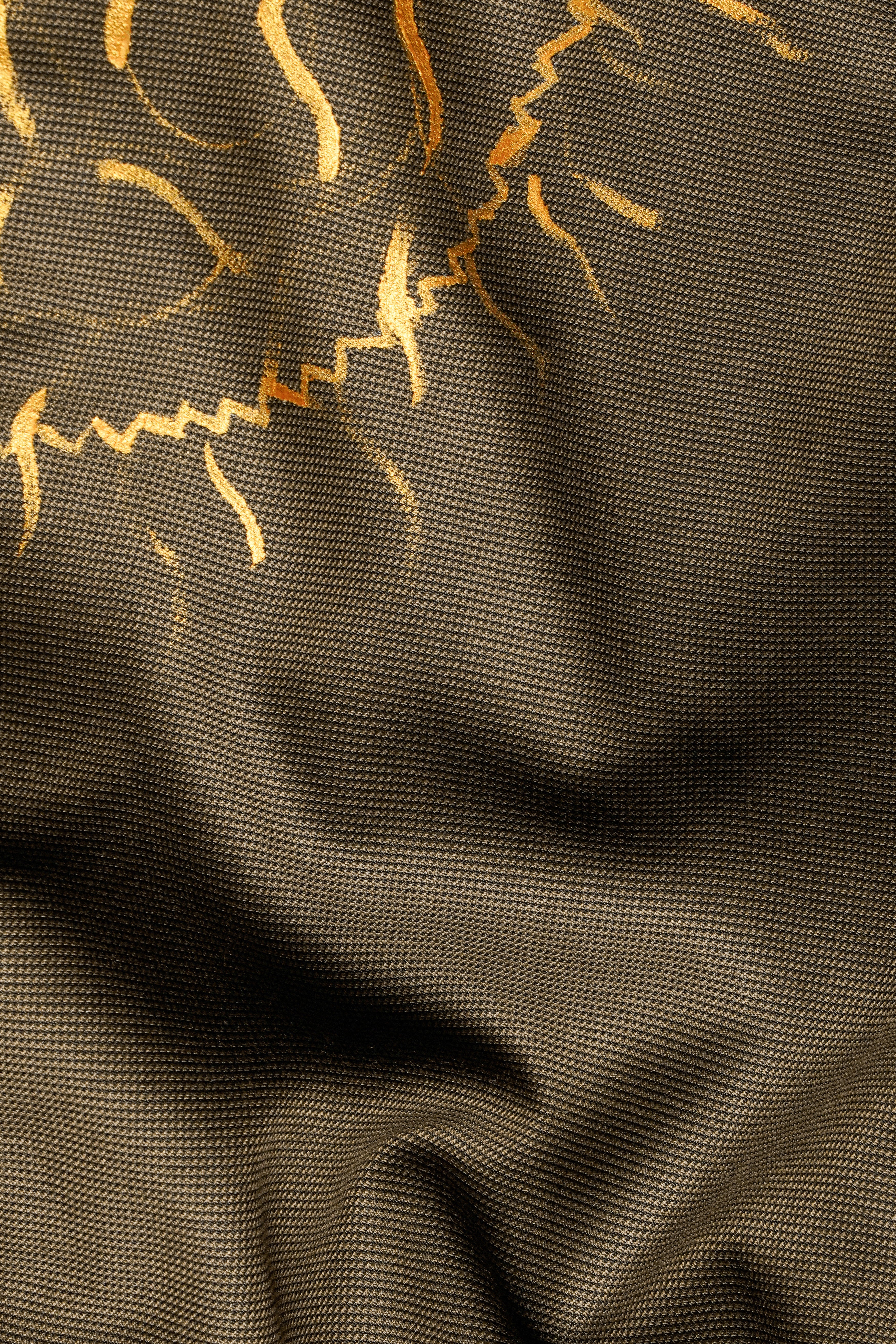 Millbrook Brown Hand Painted Cross Buttoned Wool Rich Bandhgala Designer Blazer BL2514-CBG-ART-36, BL2514-CBG-ART-38, BL2514-CBG-ART-40, BL2514-CBG-ART-42, BL2514-CBG-ART-44, BL2514-CBG-ART-46, BL2514-CBG-ART-48, BL2514-CBG-ART-50, BL2514-CBG-ART-52, BL2514-CBG-ART-54, BL2514-CBG-ART-56, BL2514-CBG-ART-58, BL2514-CBG-ART-60