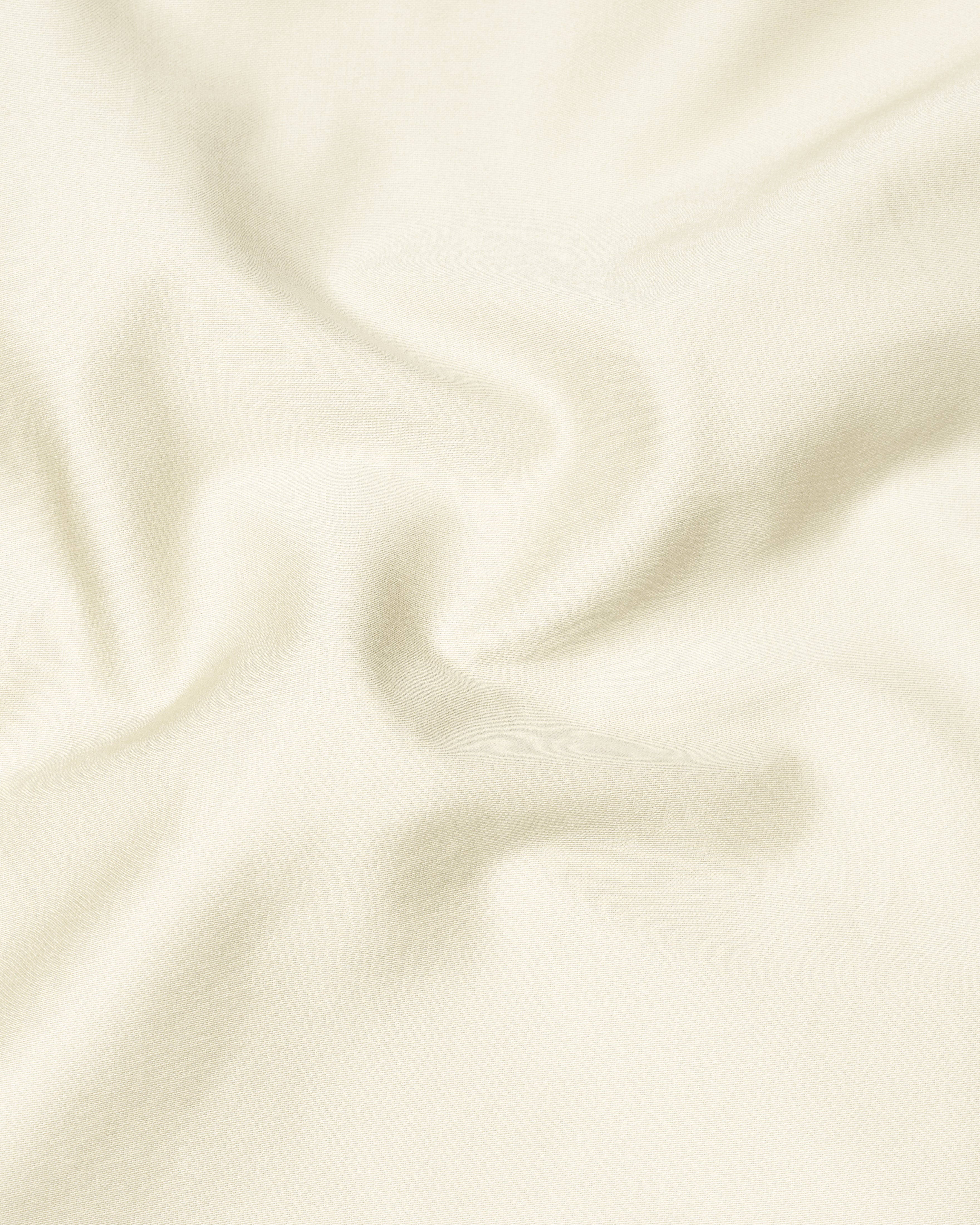 Merino Cream Stretchable Double Breasted Premium Cotton traveler Blazer