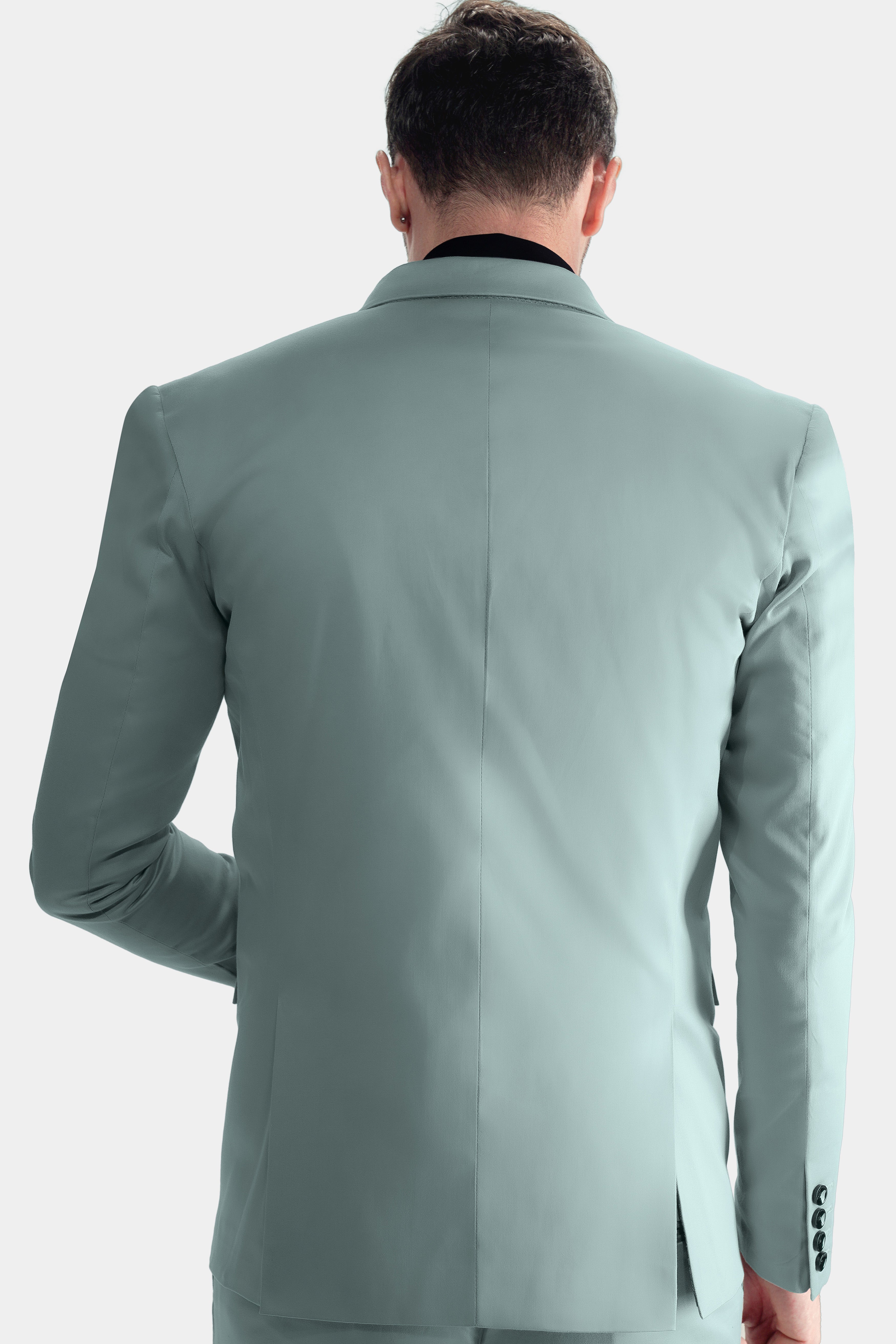 Edward Blue Premium Cotton Stretchable Traveler Blazer BL2789-SB-36, BL2789-SB-38, BL2789-SB-40, BL2789-SB-42, BL2789-SB-44, BL2789-SB-46, BL2789-SB-48, BL2789-SB-50, BL2789-SB-52, BL2789-SB-54, BL2789-SB-56, BL2789-SB-58, BL2789-SB-60