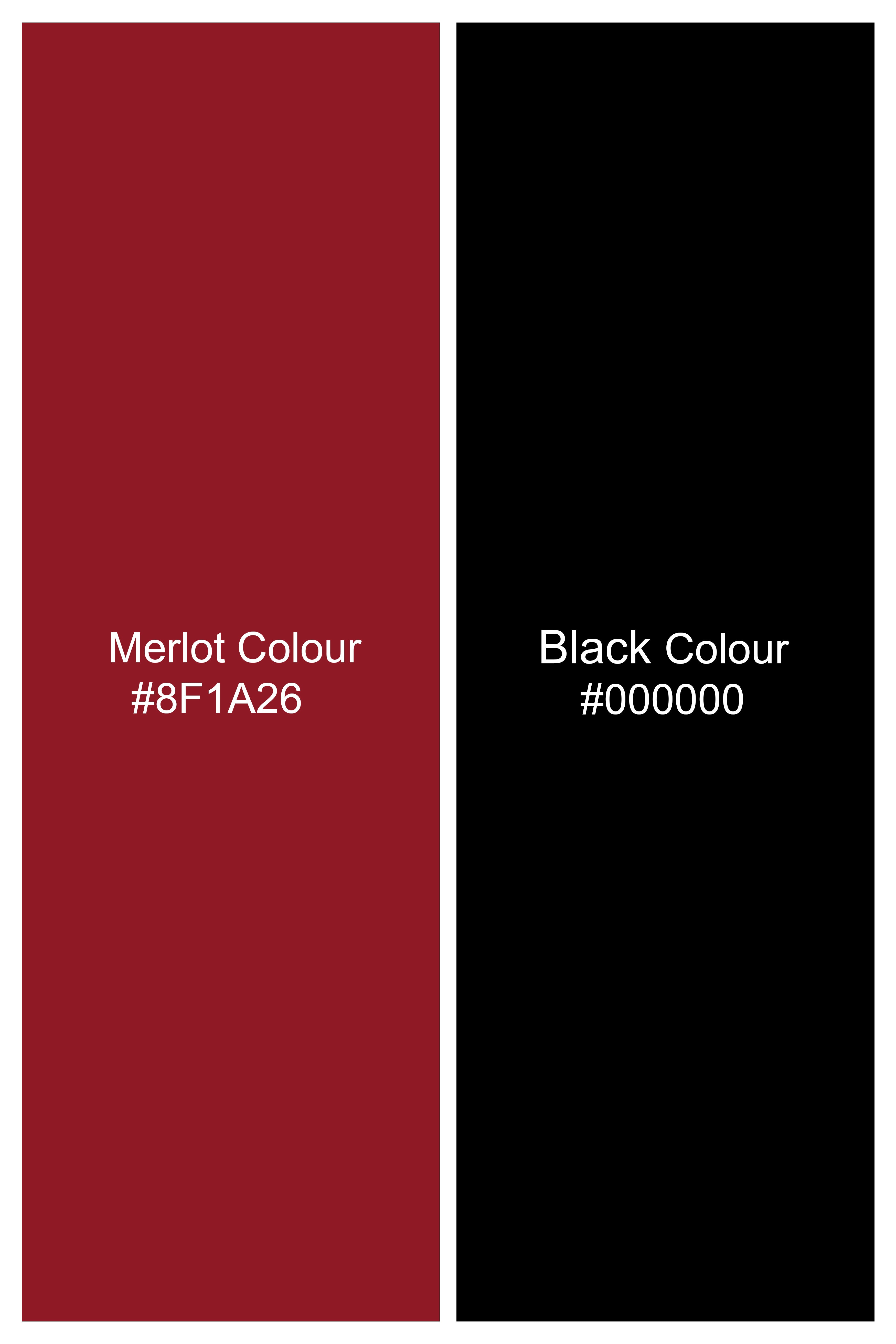 Merlot Red with Black Wool Rich Designer Blazer BL2849-SB-D15-36, BL2849-SB-D15-38, BL2849-SB-D15-40, BL2849-SB-D15-42, BL2849-SB-D15-44, BL2849-SB-D15-46, BL2849-SB-D15-48, BL2849-SB-D15-50, BL2849-SB-D15-52, BL2849-SB-D15-54, BL2849-SB-D15-56, BL2849-SB-D15-58, BL2849-SB-D15-60