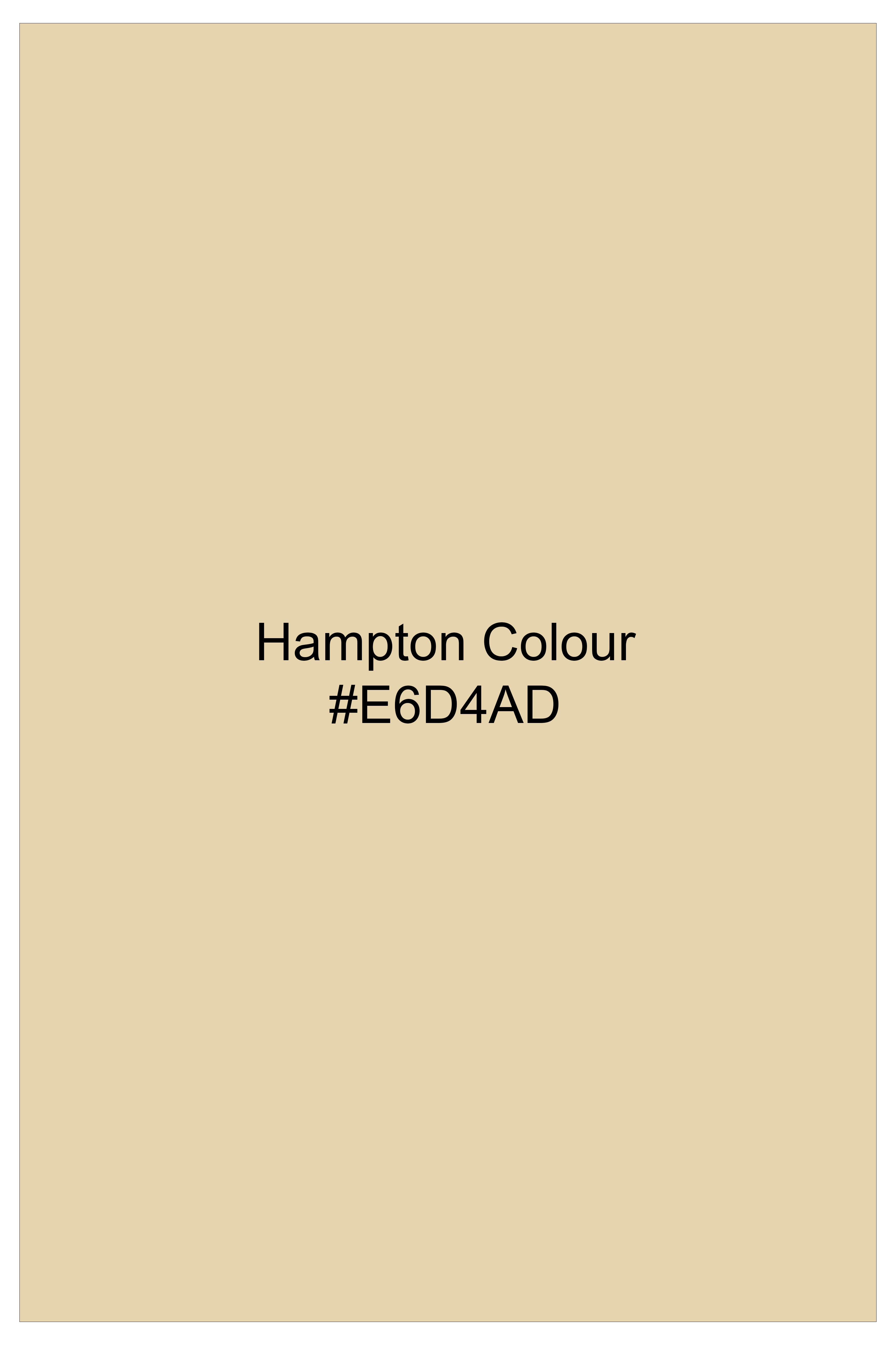 Hampton Cream Houndstooth Textured Wool Rich Bandhgala Blazer