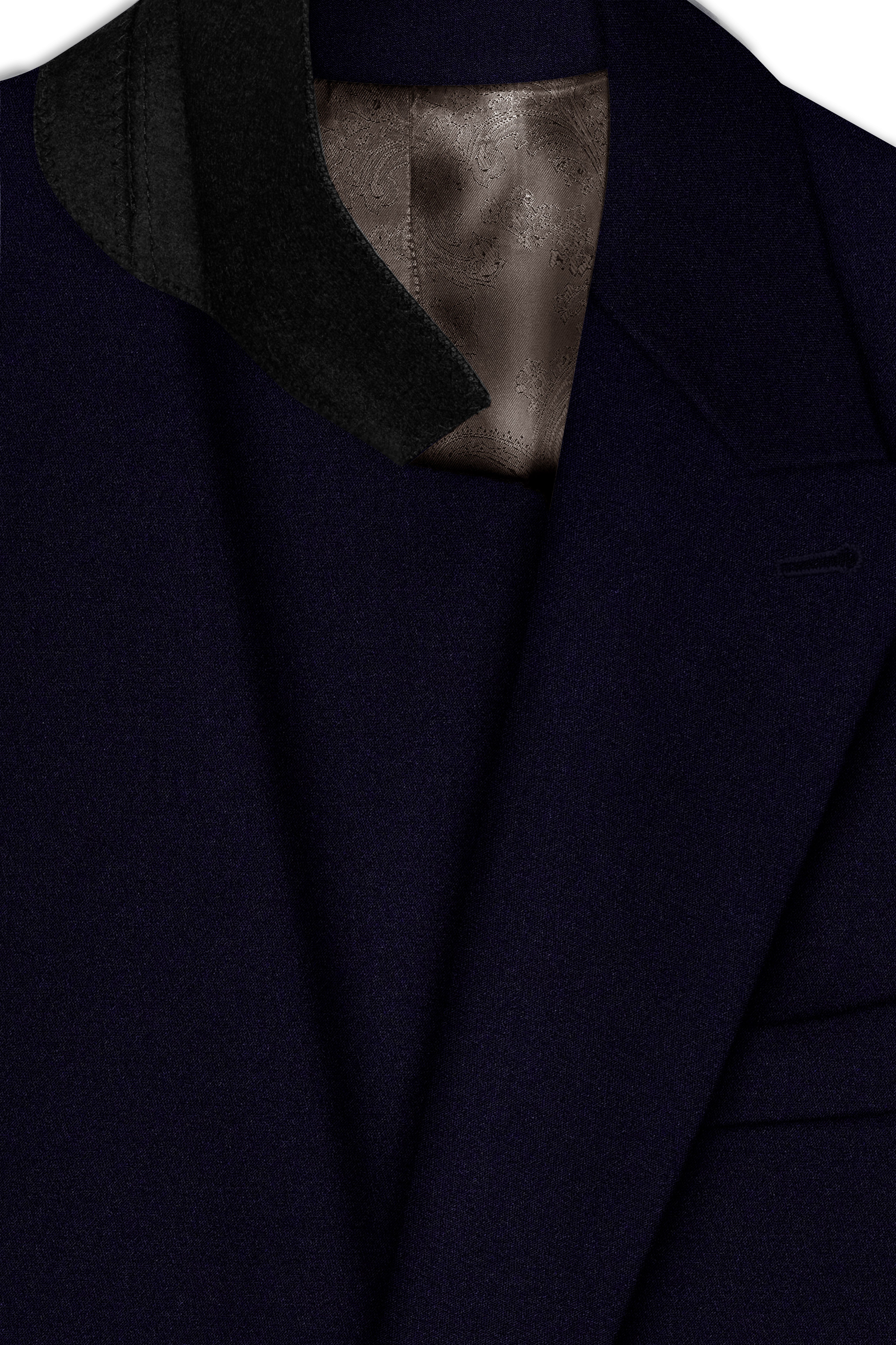 Vistaro-Korean Blue (The Best Blue We Have) Wool Rich Double Breasted Stretchable traveler Blazer