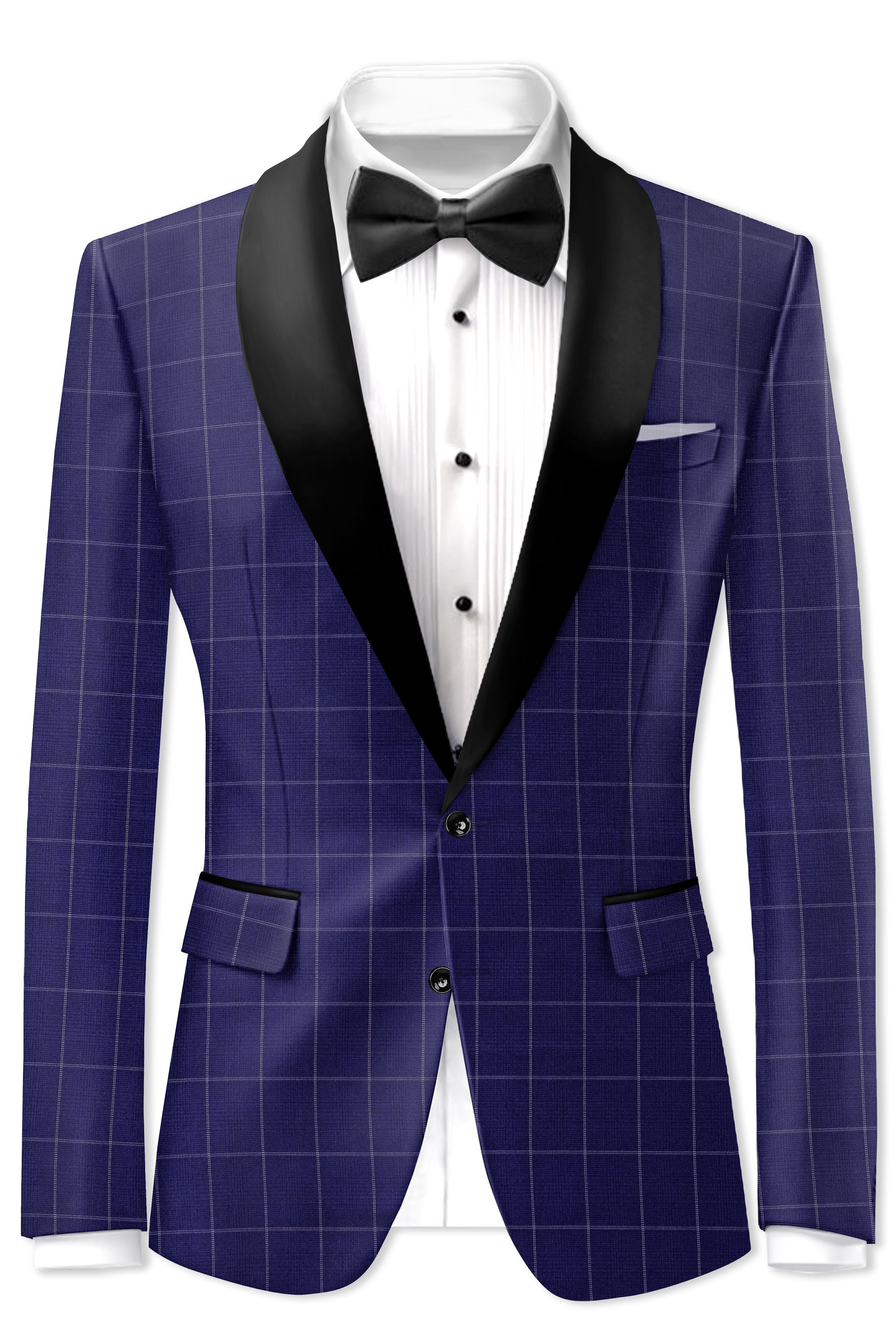 【ROMANTIC CROWN】送料・関税込★NOTCHED LAPEL KNIT BLAZER Emerald-Zucchini Green Solid Premium Wool Rich Tuxedo-Blazer