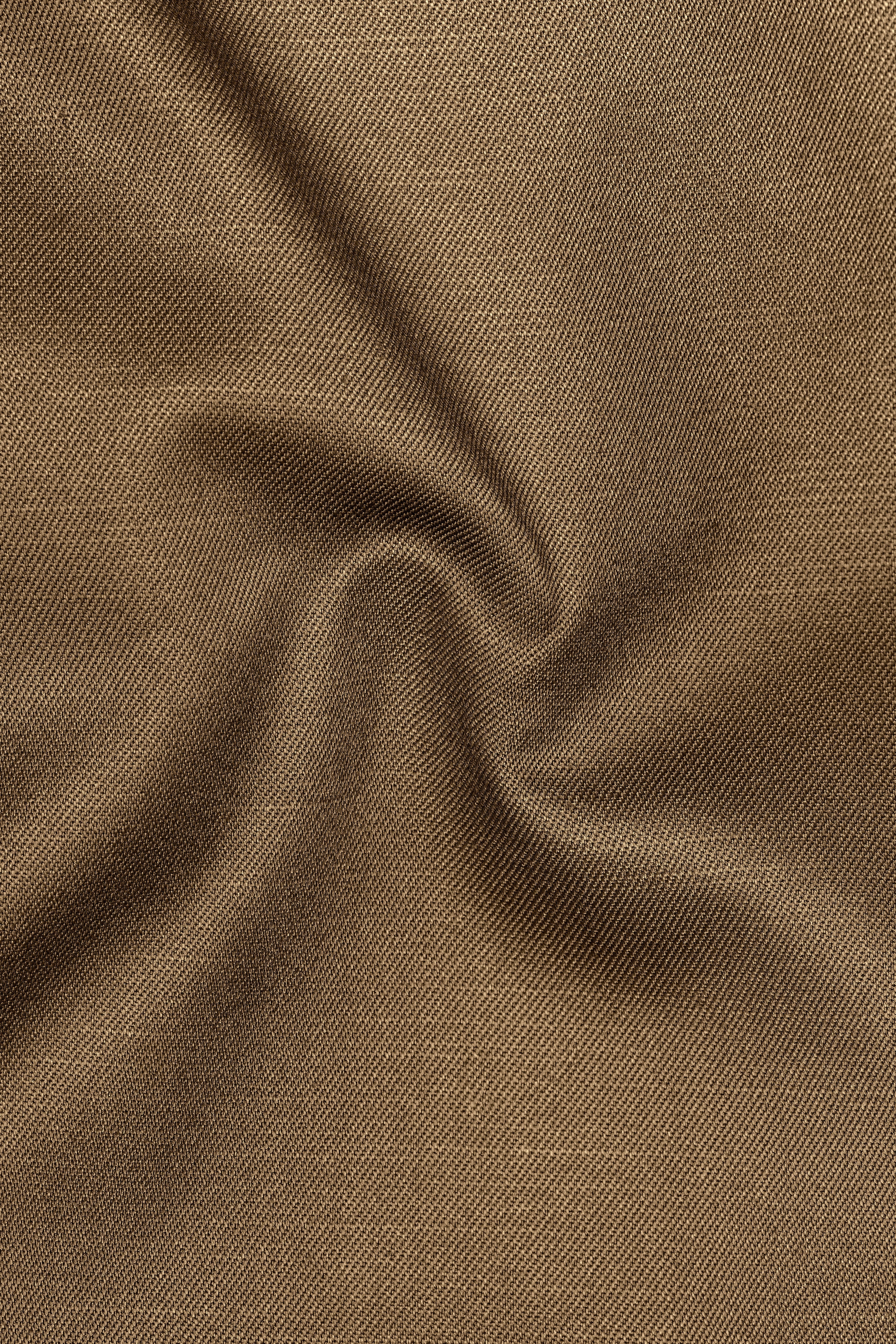 Brunaut-Peanut Brown Wool Rich Single Breasted Blazer