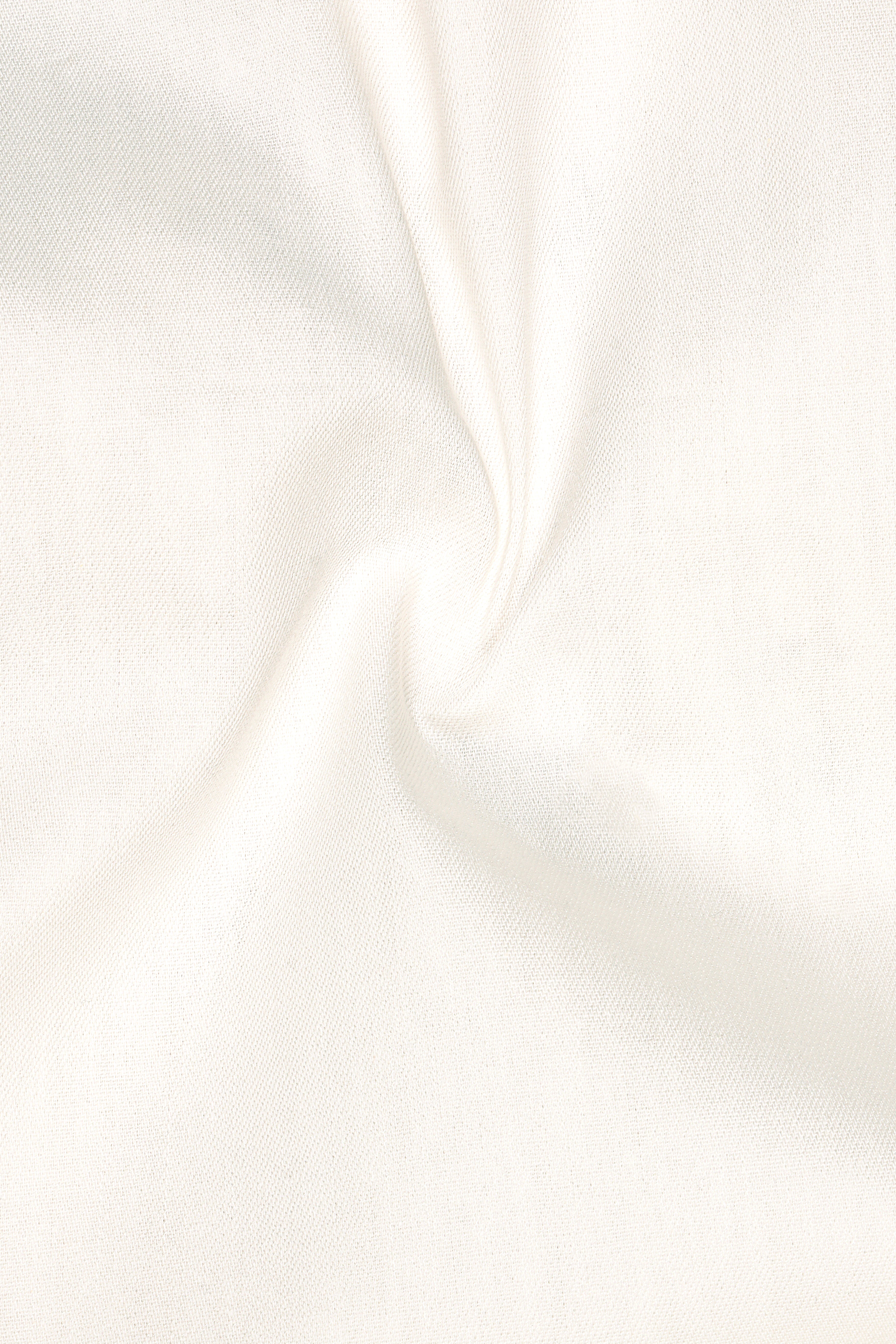 Biancore-Vista White Premium Cotton Double Breasted Blazer