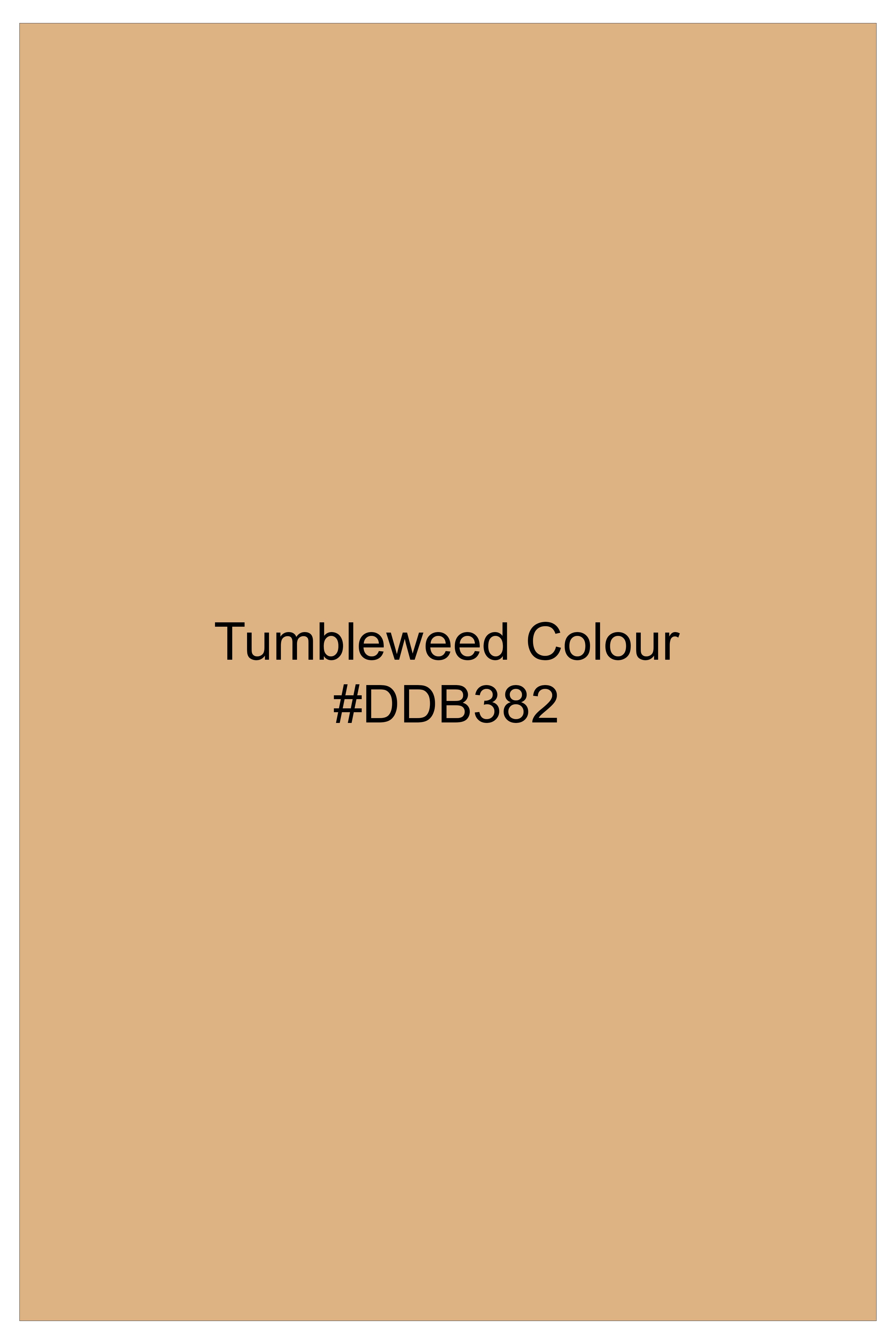 Crema-Tumbleweed Cream Velvet Peak Lapel Tuxedo Blazer