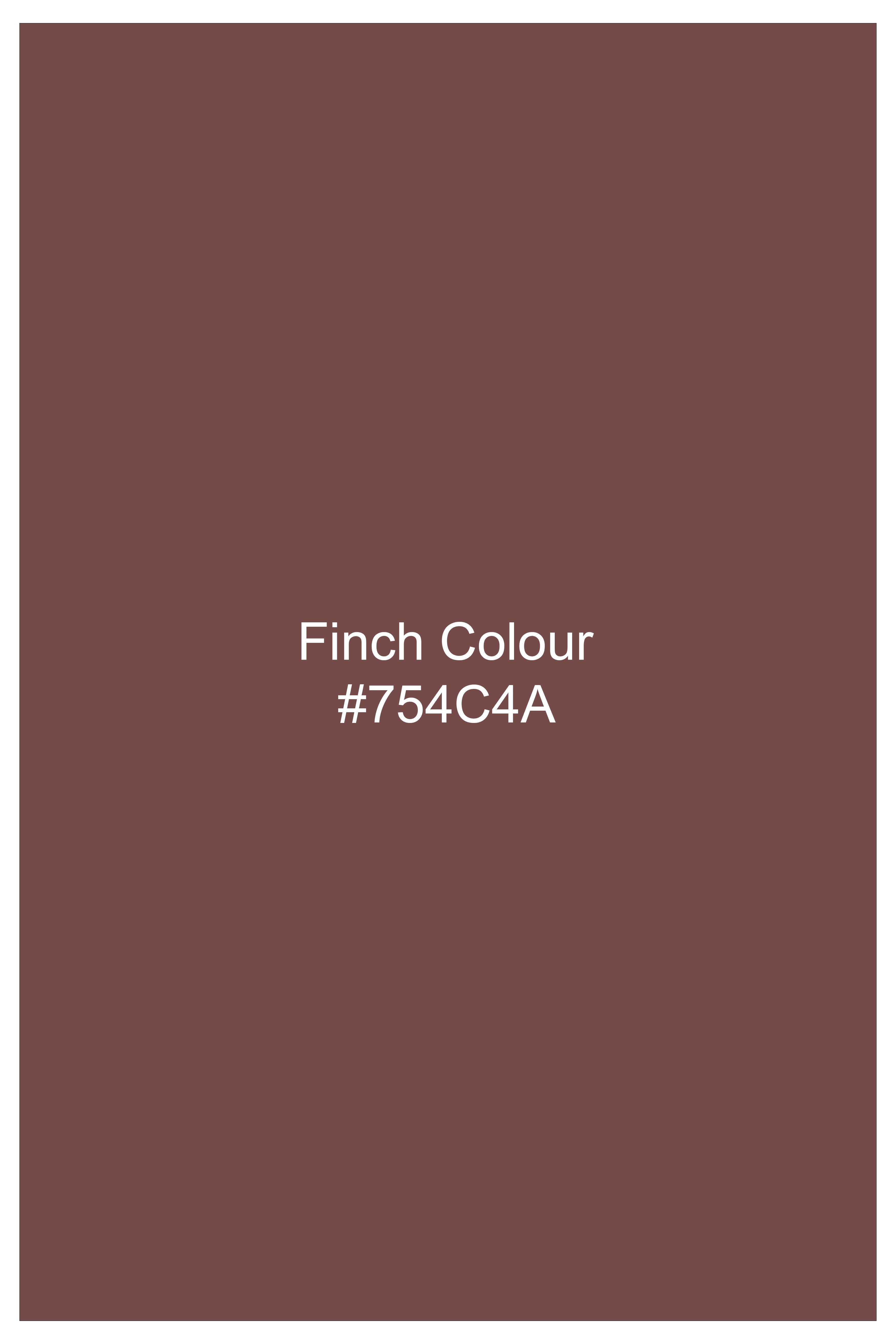 Heritage-Finch Maroon Wool Rich Peak Lapel Tuxedo Slight Stretch Blazer