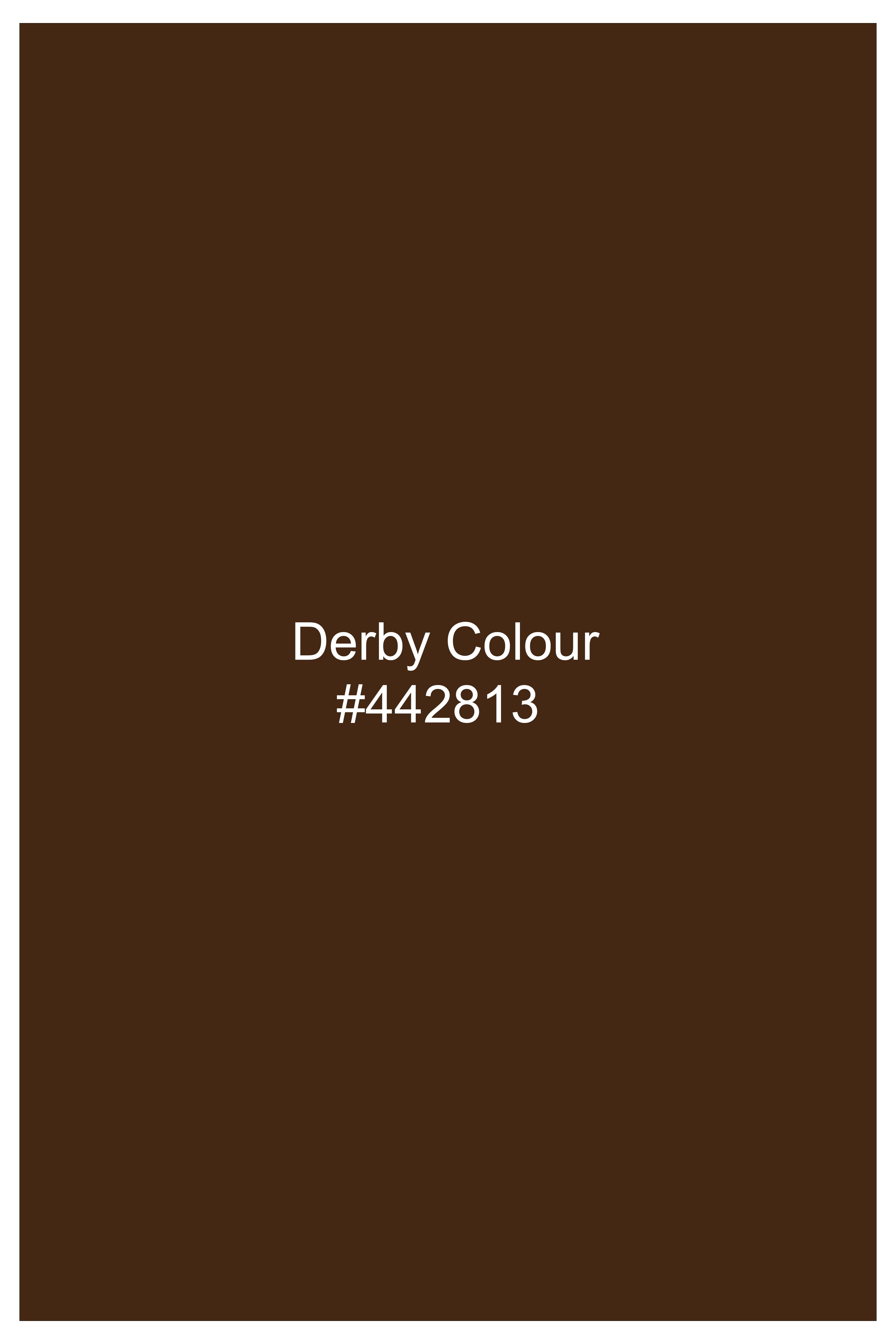 Havron-Derby Brown Wool Rich Slight Stretch Single Breasted Blazer