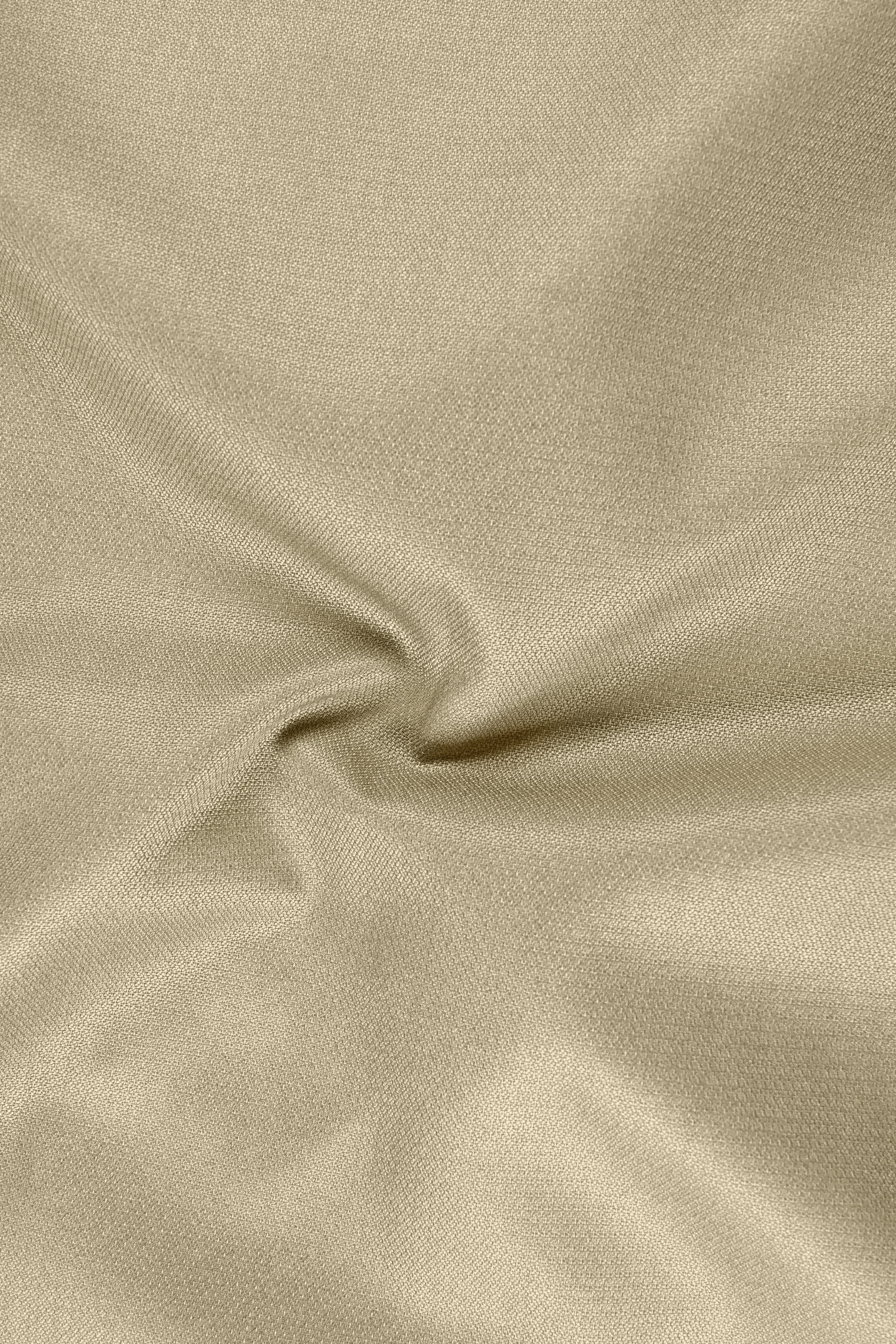 Sienna-Malta Cream Diamond Textured Wool Rich Slight Stretch Single Breasted Blazer