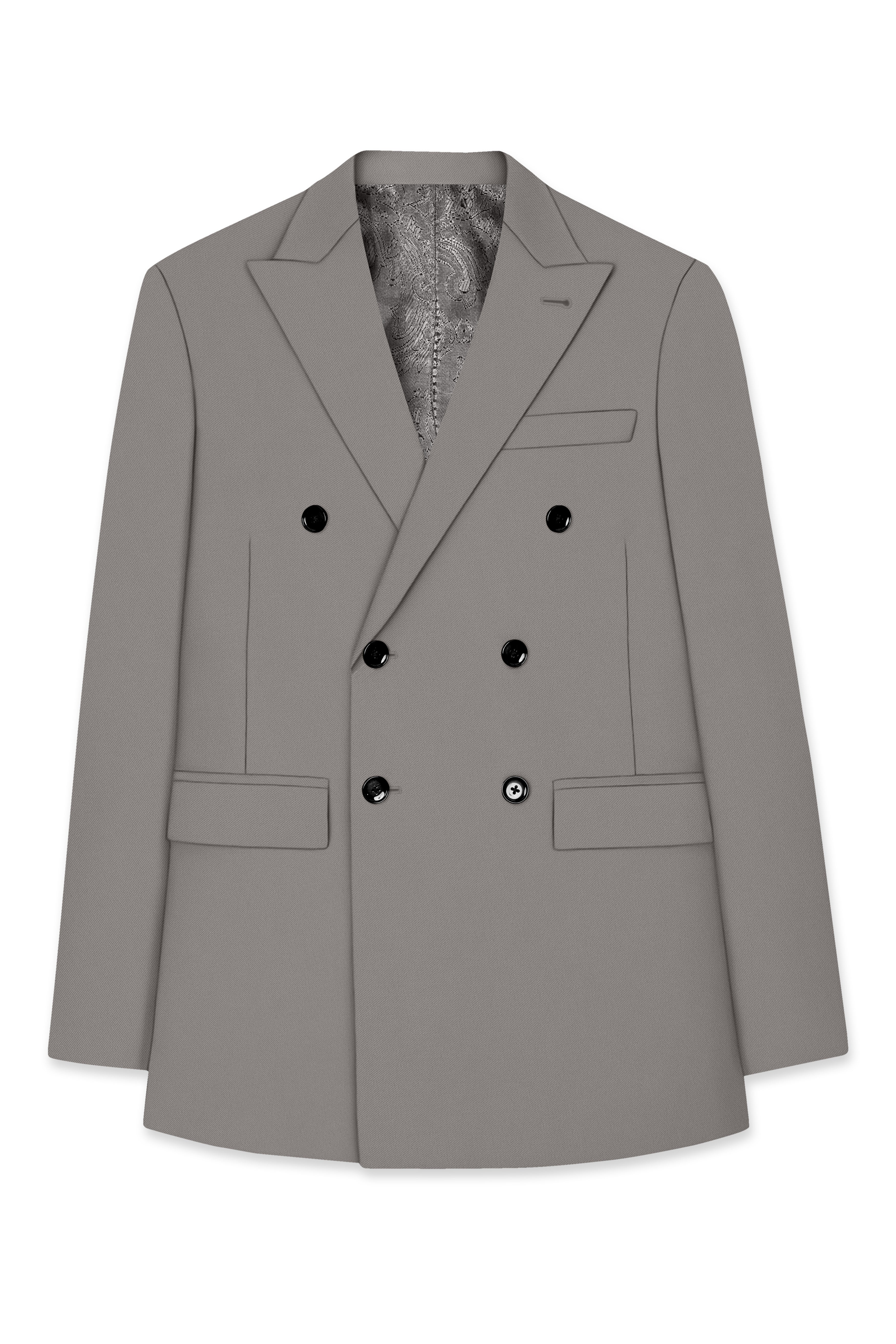 Prestige-Venus Wool Rich Slight Stretch Double Breasted Blazer