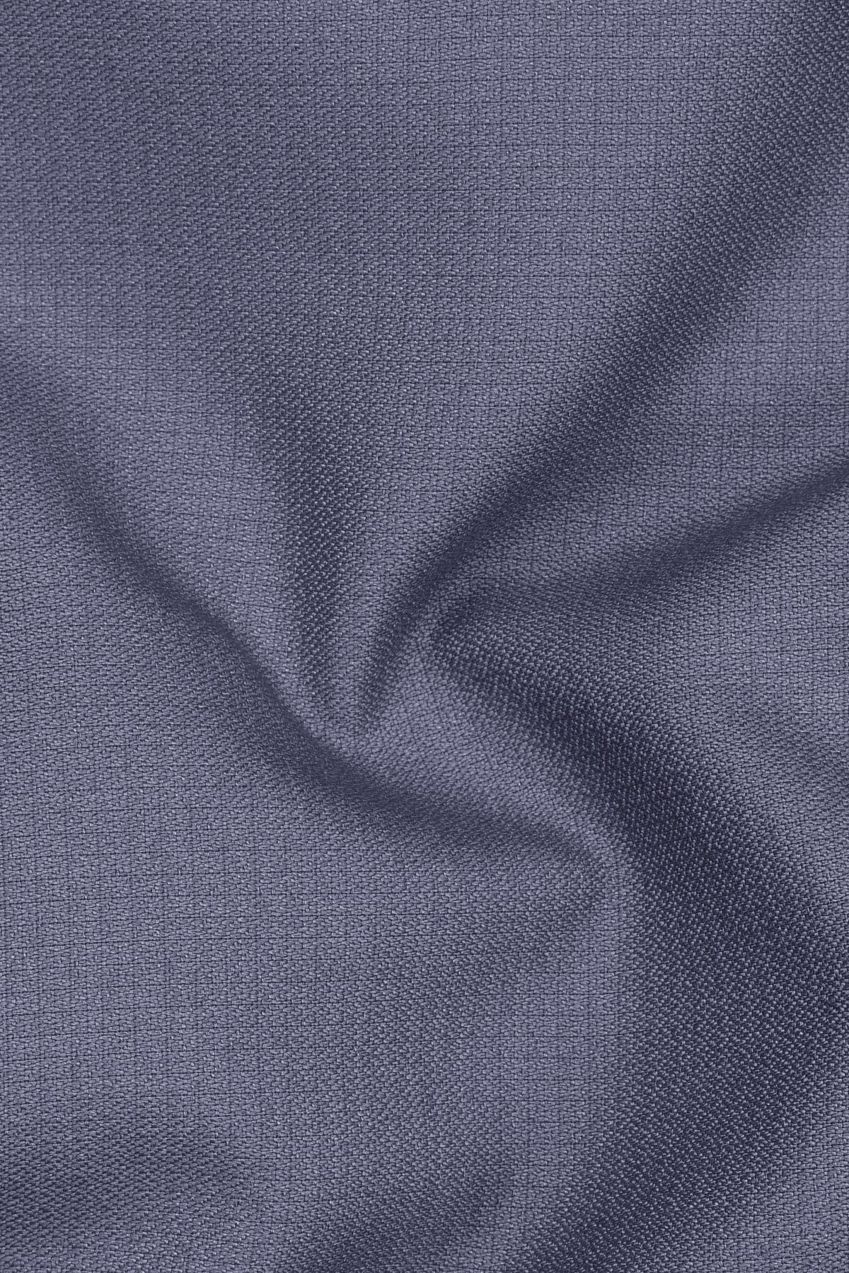 Graphite-Shuttle Gray Diamond Textured Wool Rich Slight Stretch Bandhgala Blazer