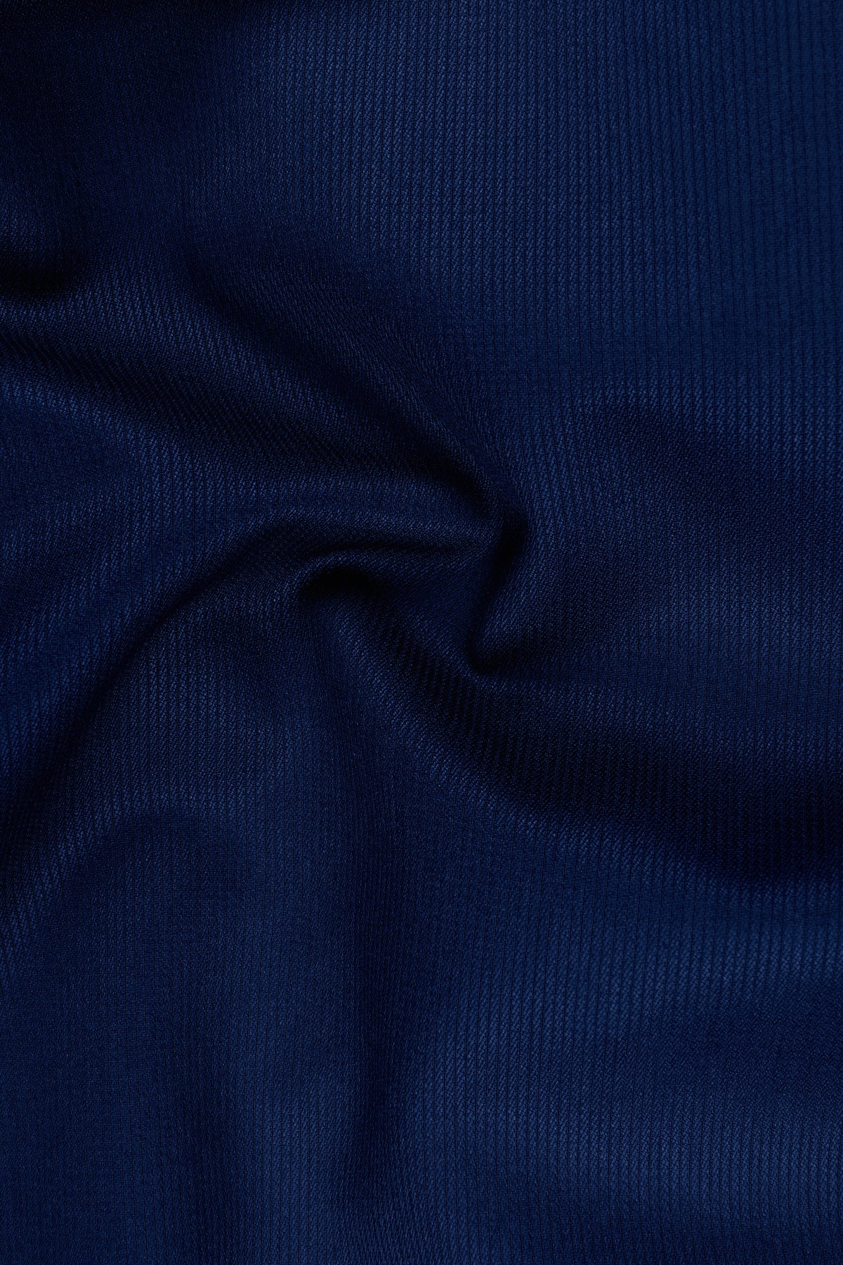 Velmont-Bunting Blue Diamond Textured Wool Rich Slight Stretch Single Breasted Blazer