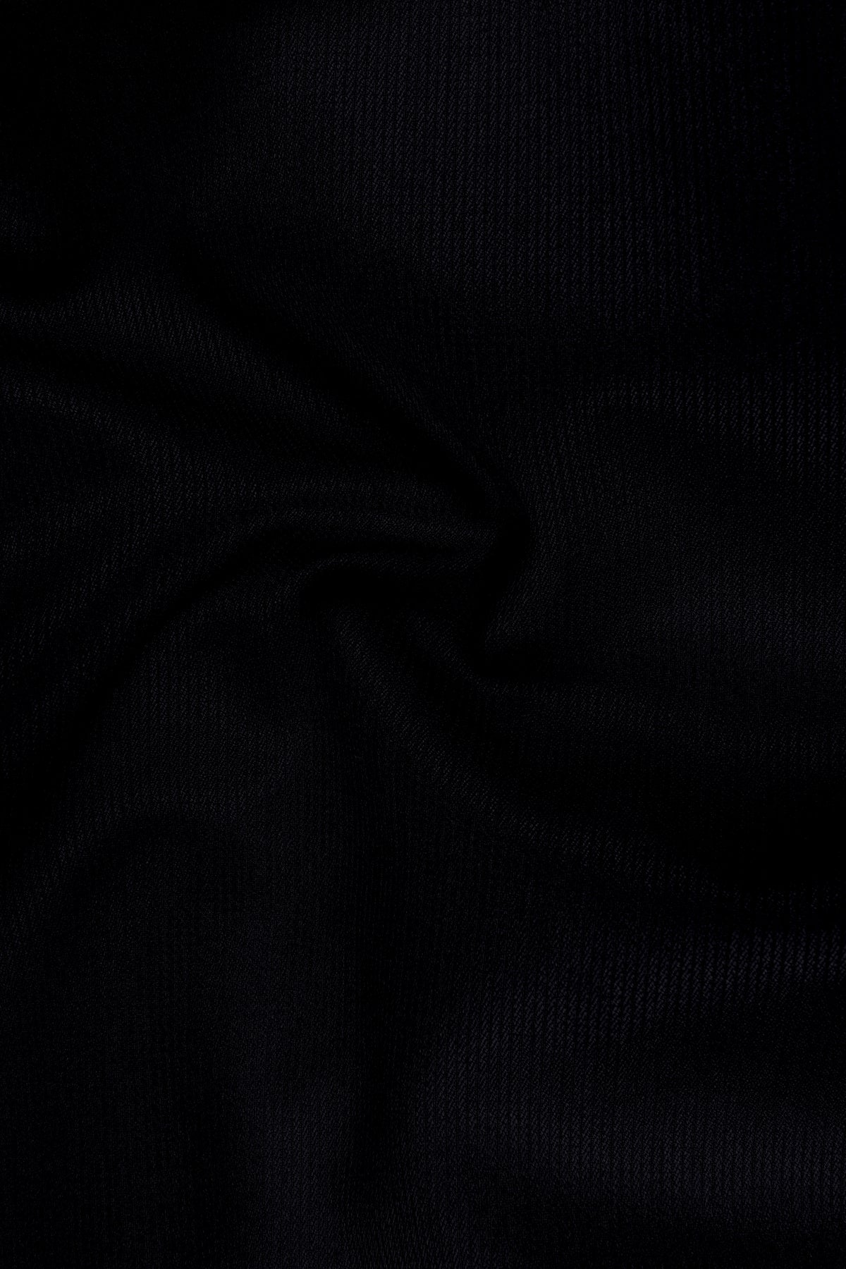 Onyx-Jade Black Diamond Textured Wool Rich Slight Stretch Double Breasted Blazer