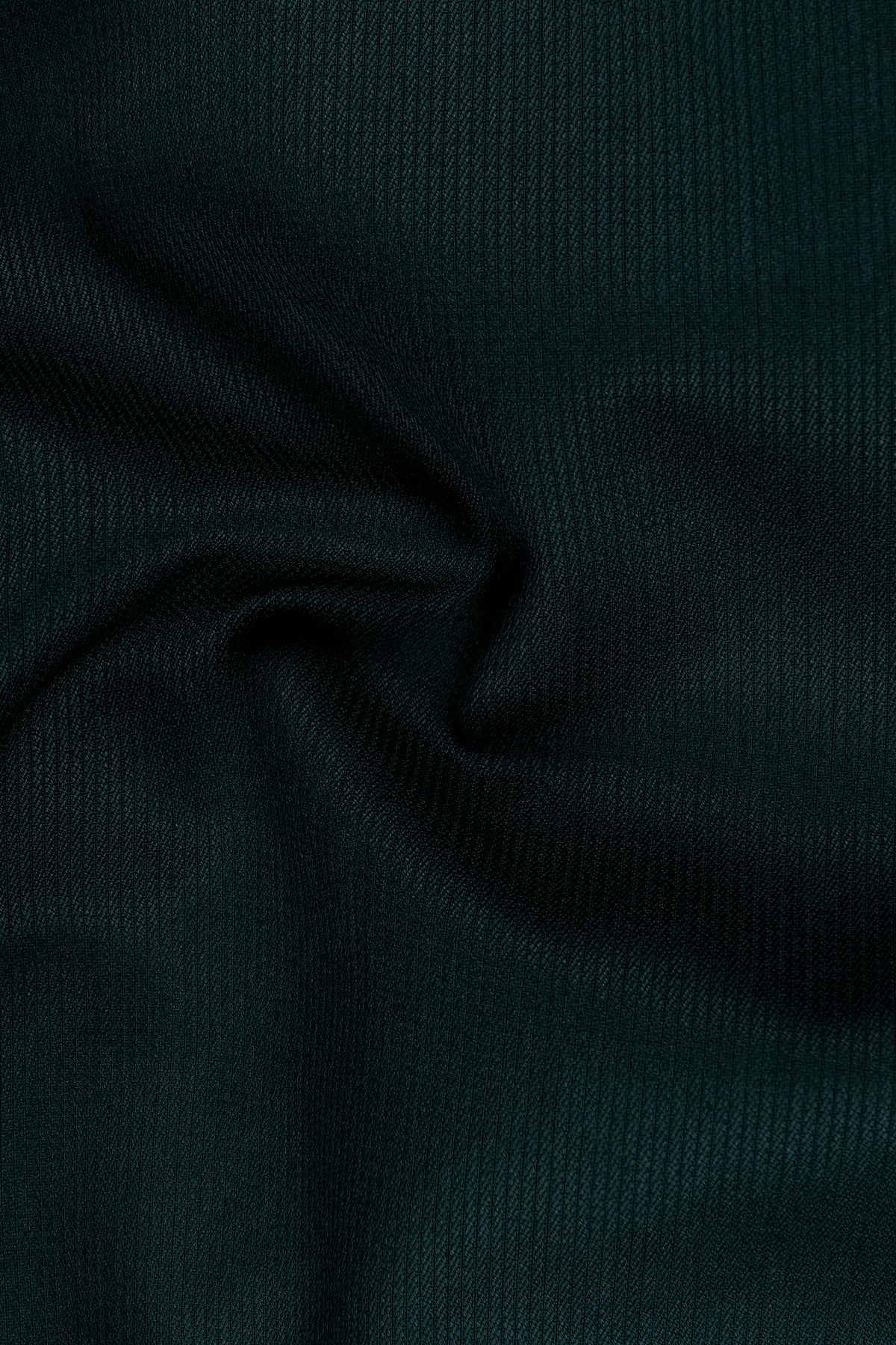 Viridian-Burnham Green Diamond Textured Wool Rich Slight Stretch Double Breasted Blazer