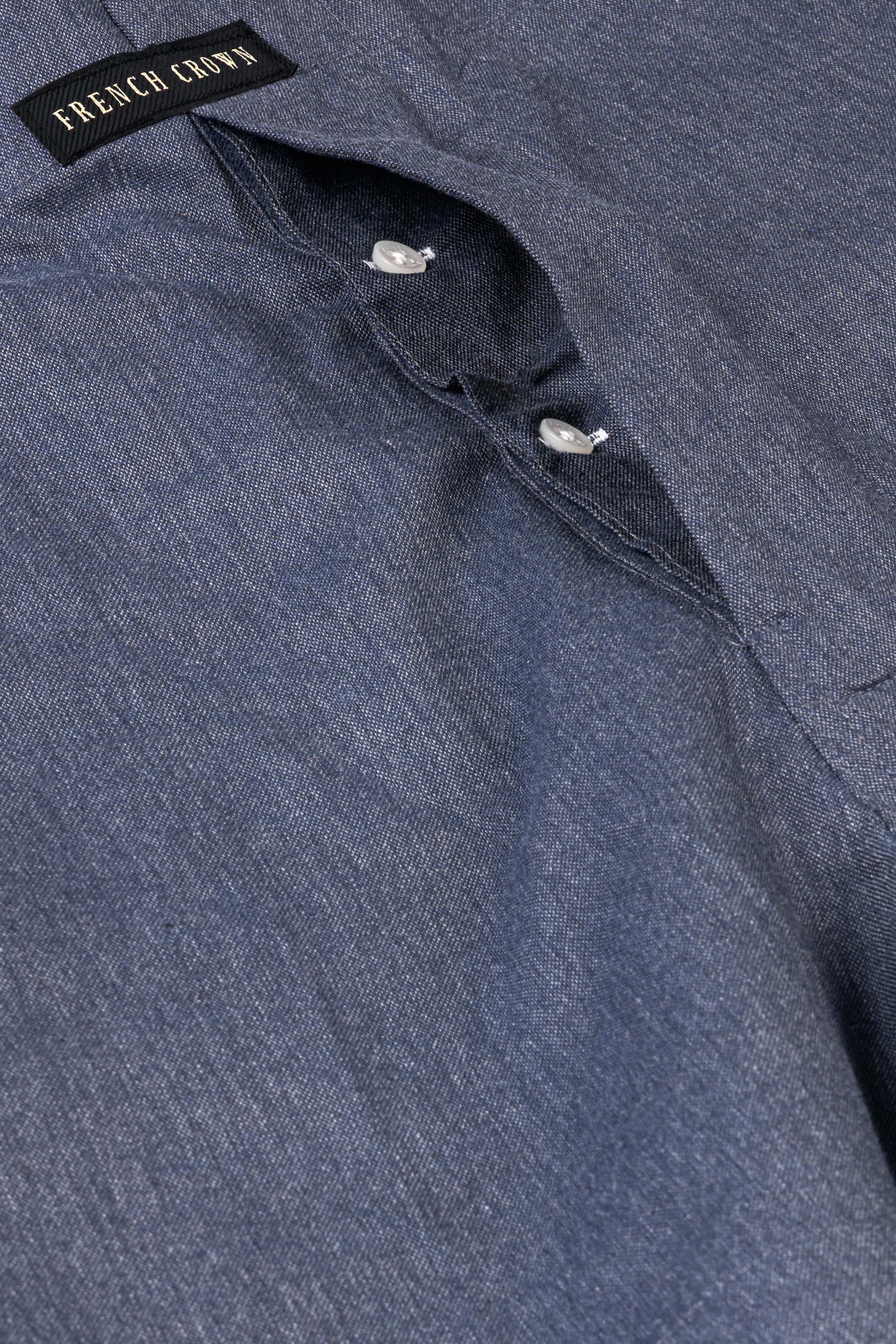 River Bed Gray Textured Premium Denim Cotton Boxer BX555-28, BX555-30, BX555-32, BX555-34, BX555-36, BX555-38, BX555-40, BX555-42, BX555-44