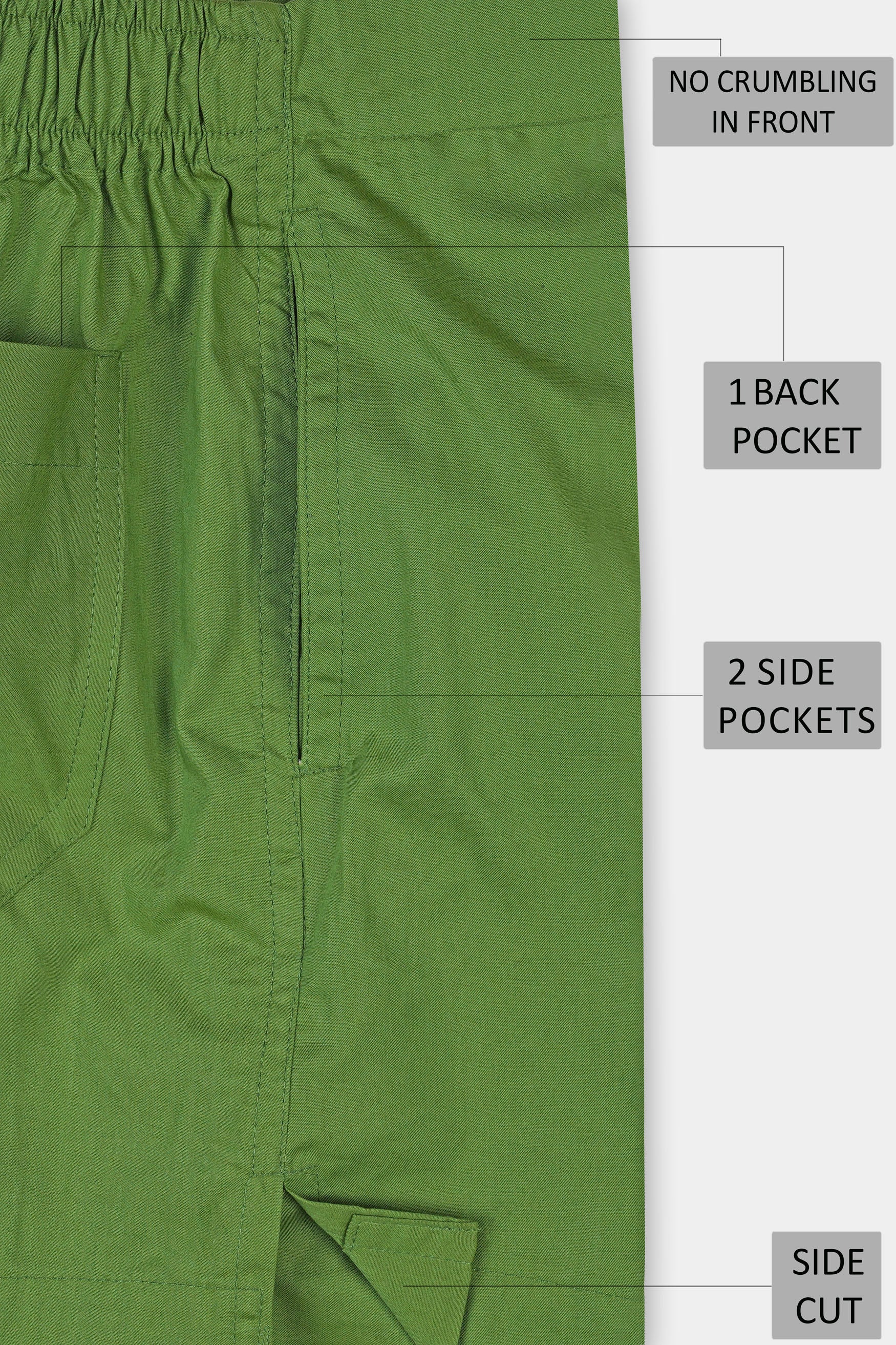 Fern Green Premium Cotton Boxer