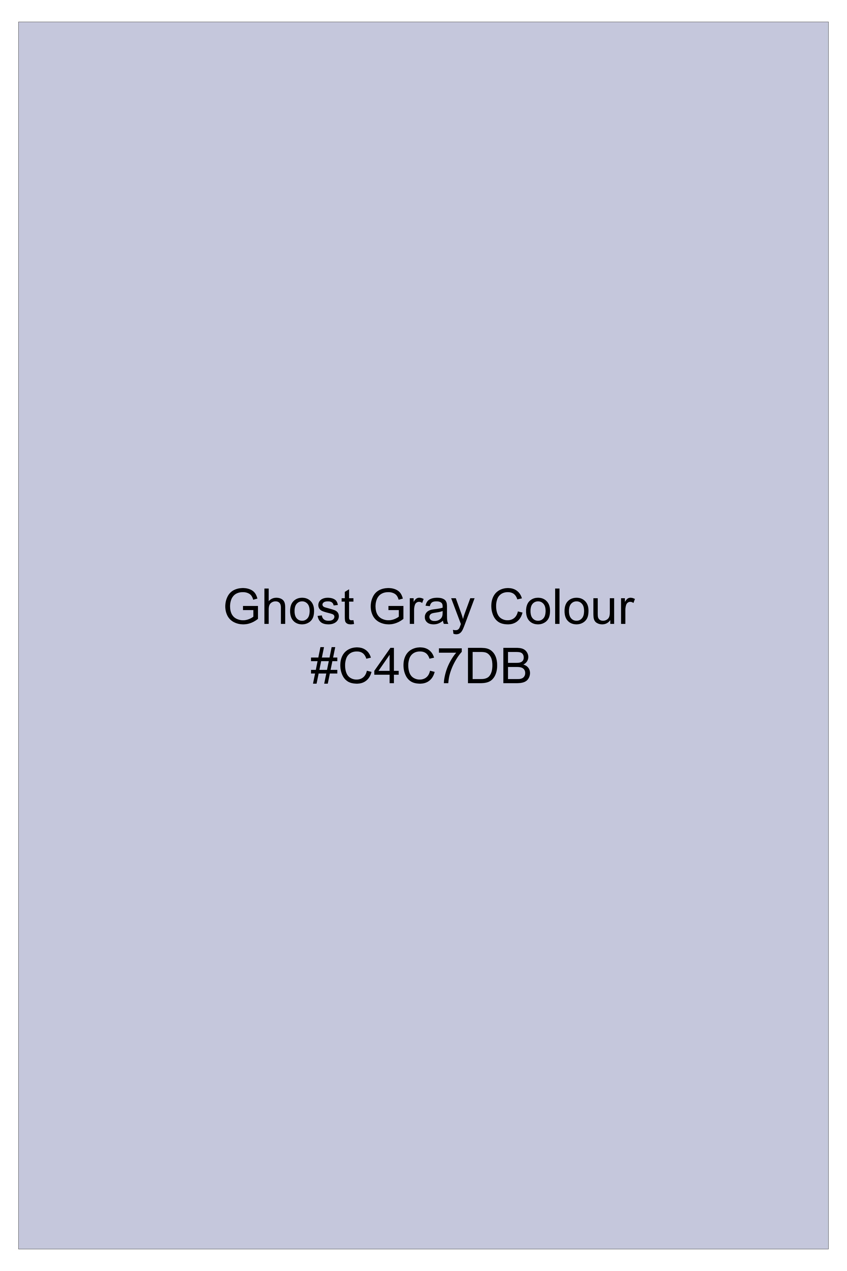 Ghost Gray Solid Premium Cotton Boxer