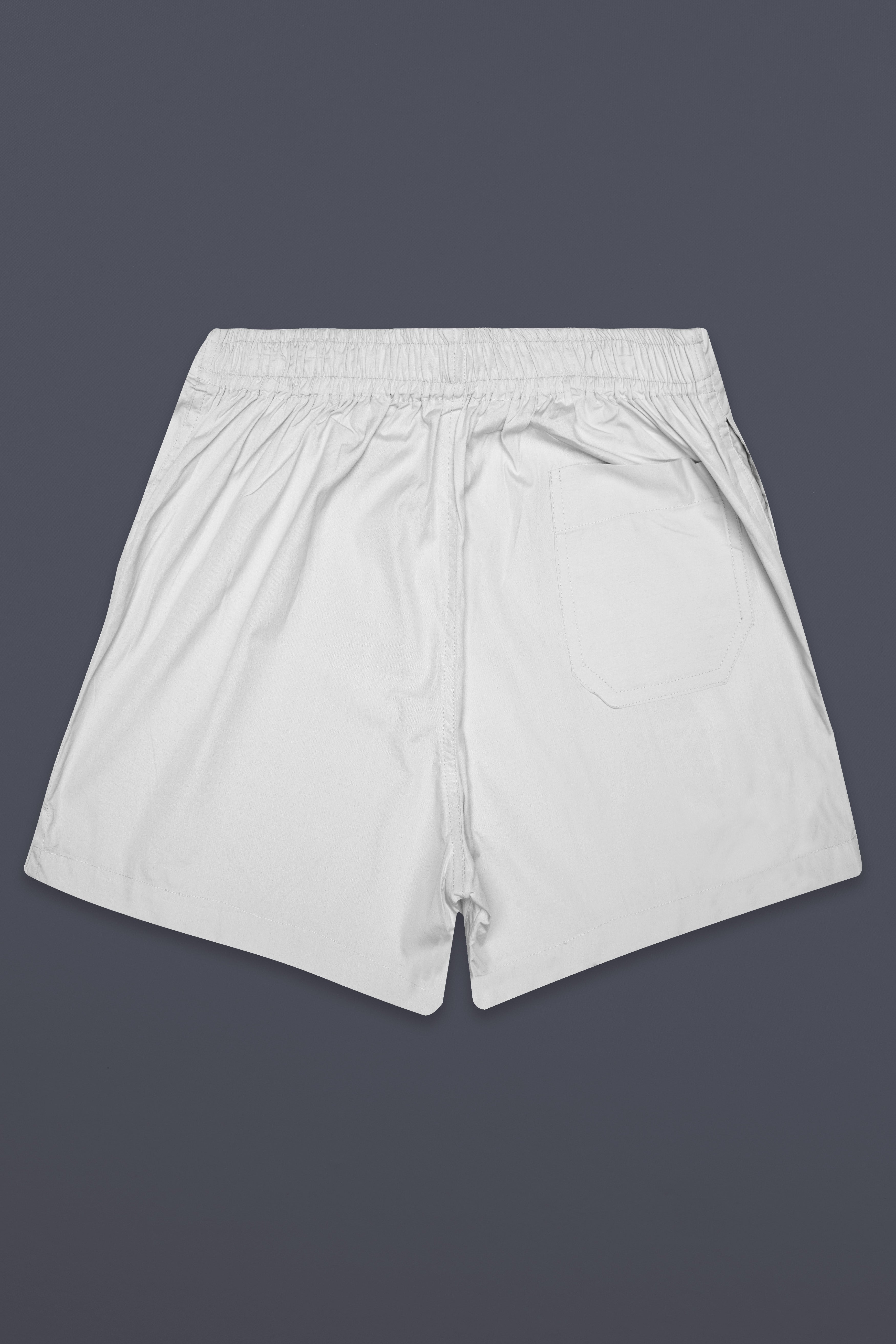 Goose Gray Plain Solid Oxford Premium Cotton Boxer