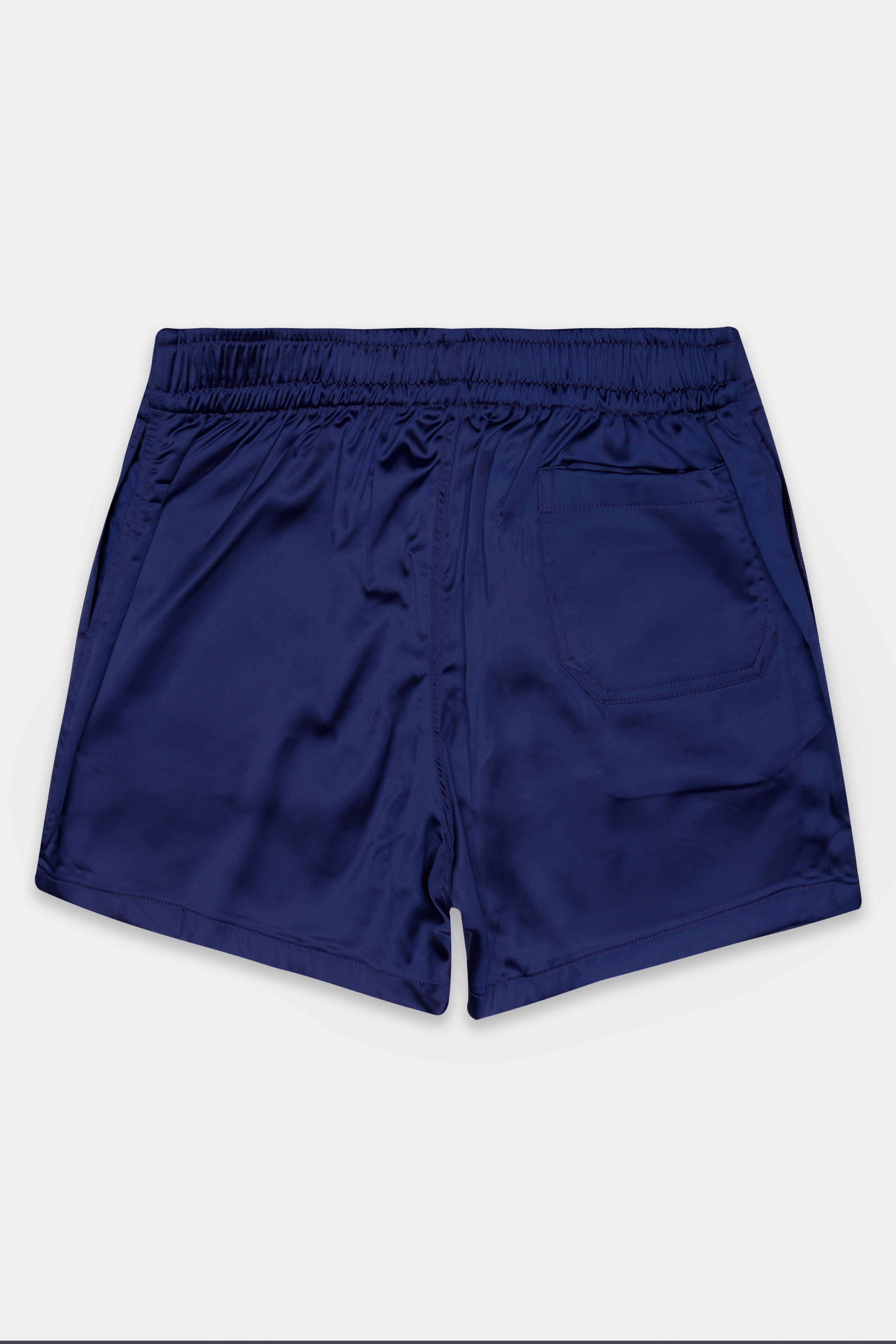 Tranquil-Nile Blue Solid Subtle Sheen Super Soft Boxer