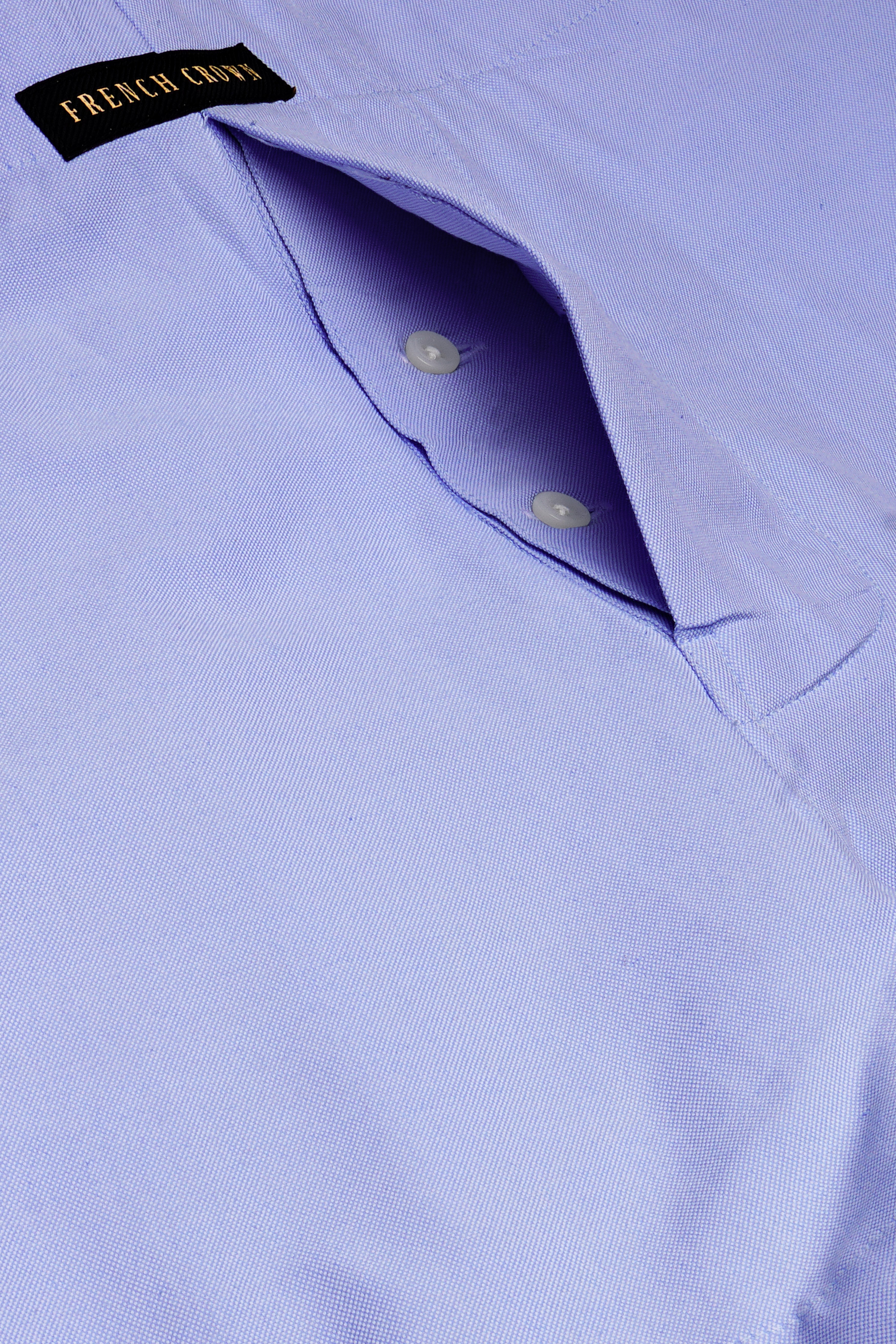 Ocean-Biloba Blue Solid Oxford Premium Cotton Boxer