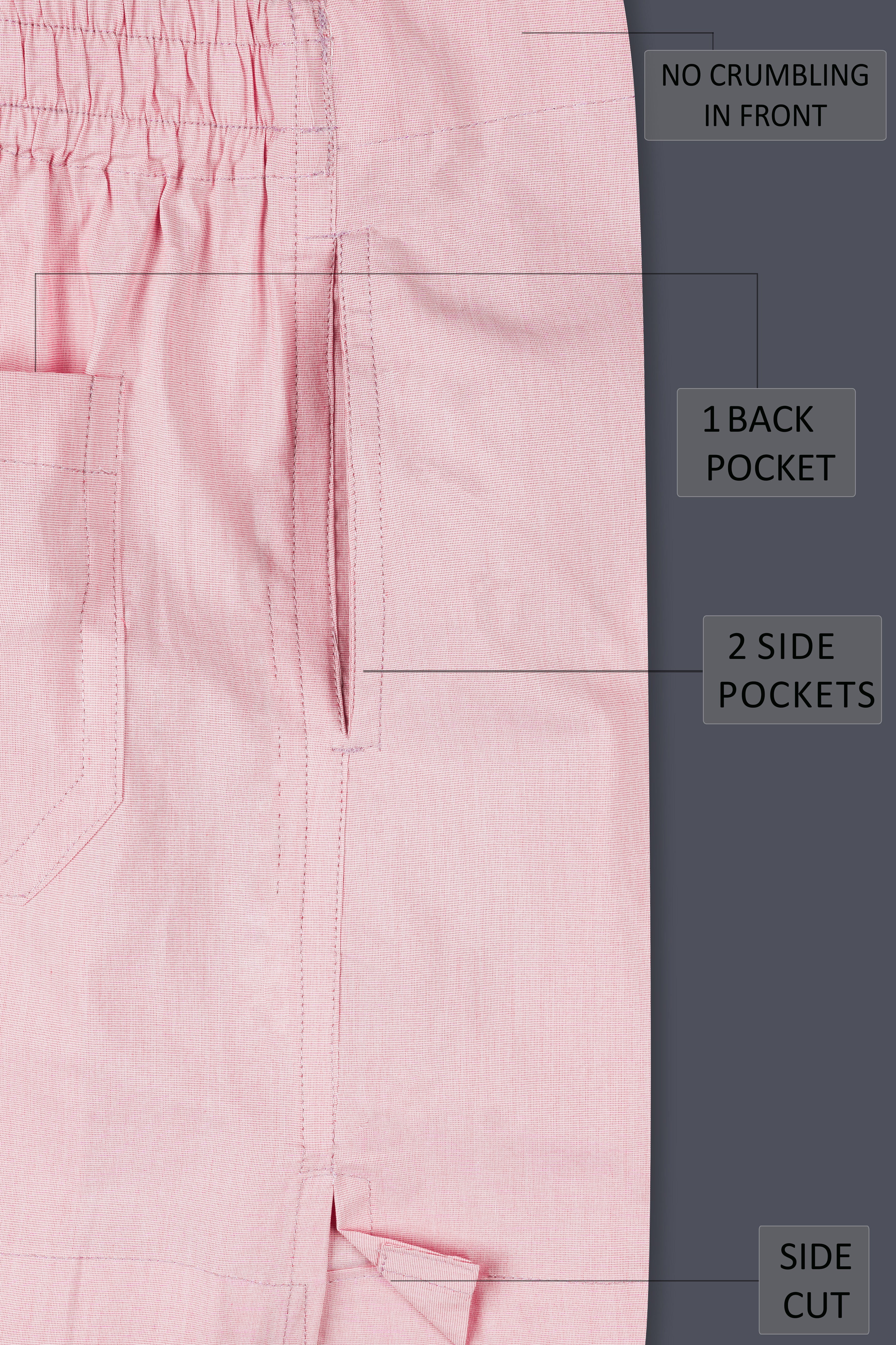 Cavern Pink Chambray Boxer