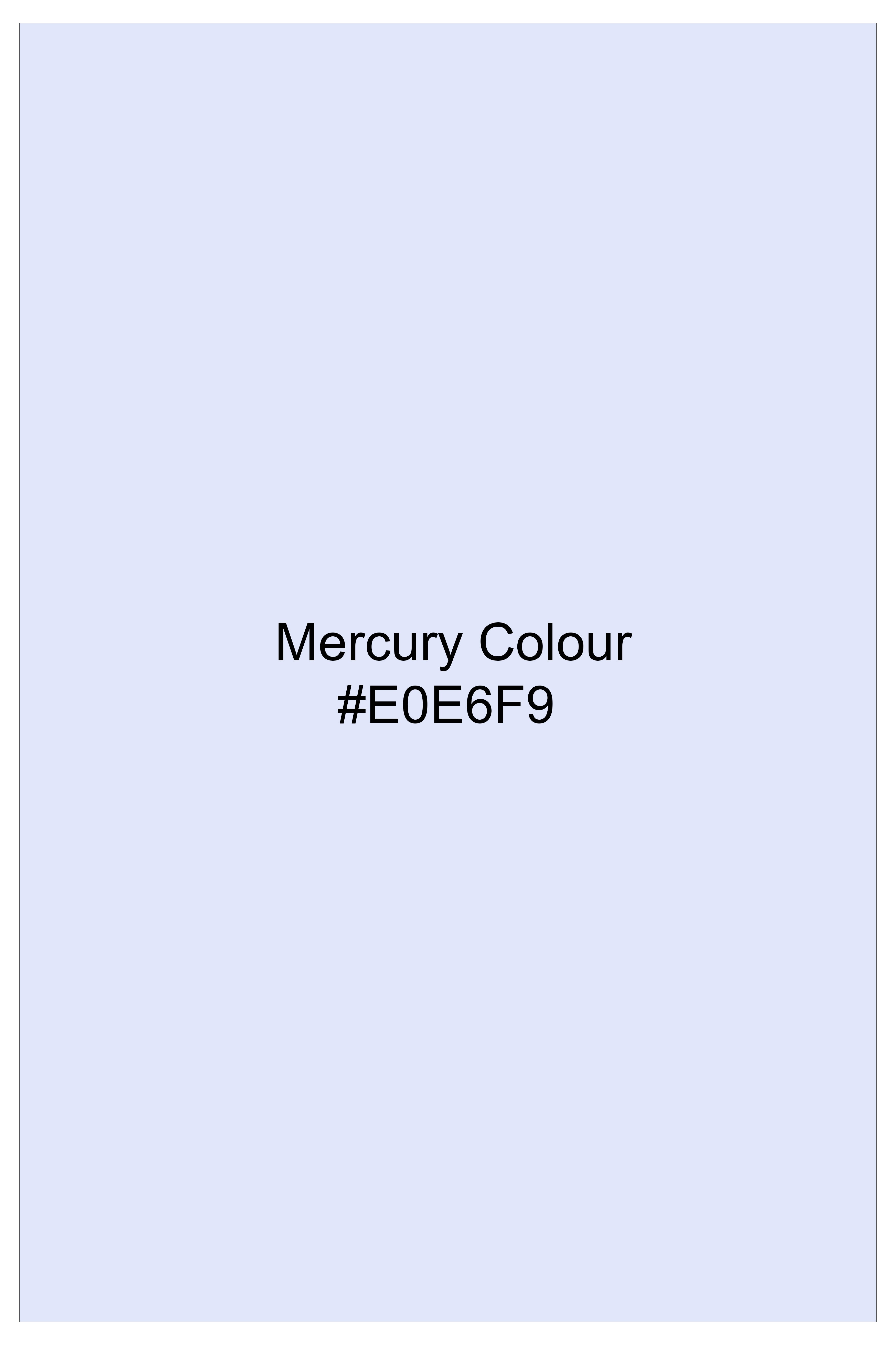 Mercury Blue Dobby Textured Premium Giza Cotton Boxer