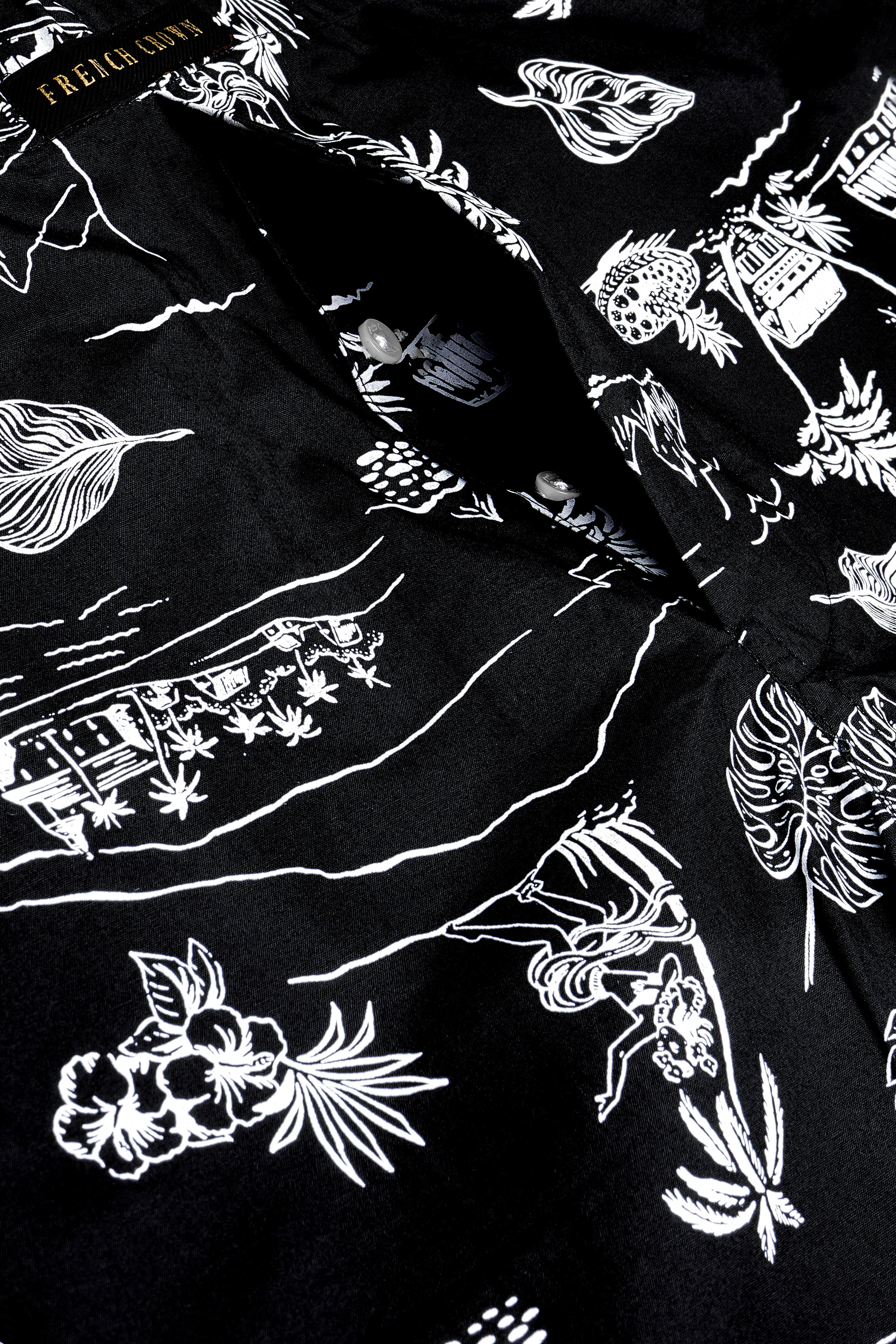 Jade Black Printed Super Soft Premium Cotton Boxer
