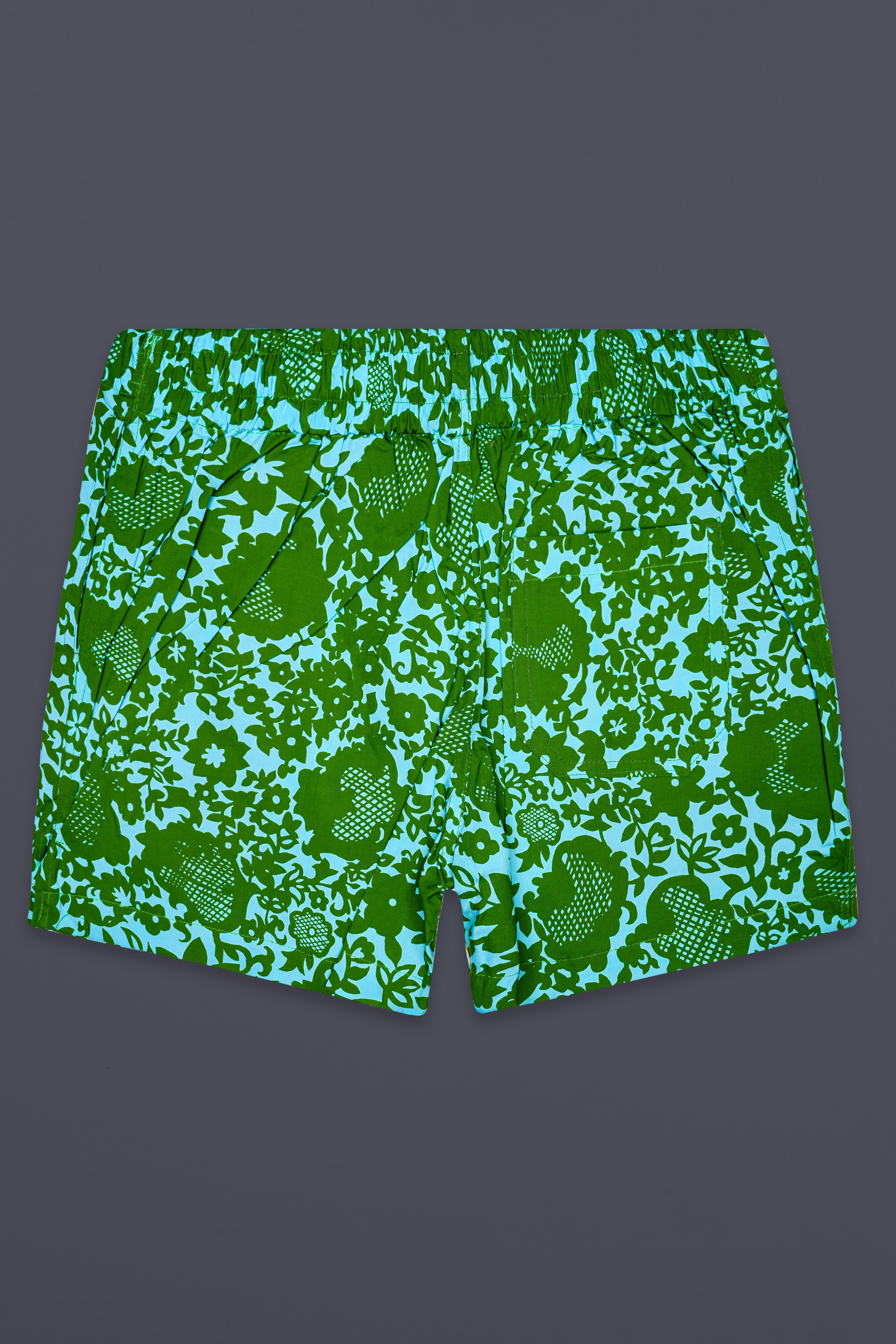 Bilbao Green Printed Super Soft Premium Cotton Boxer