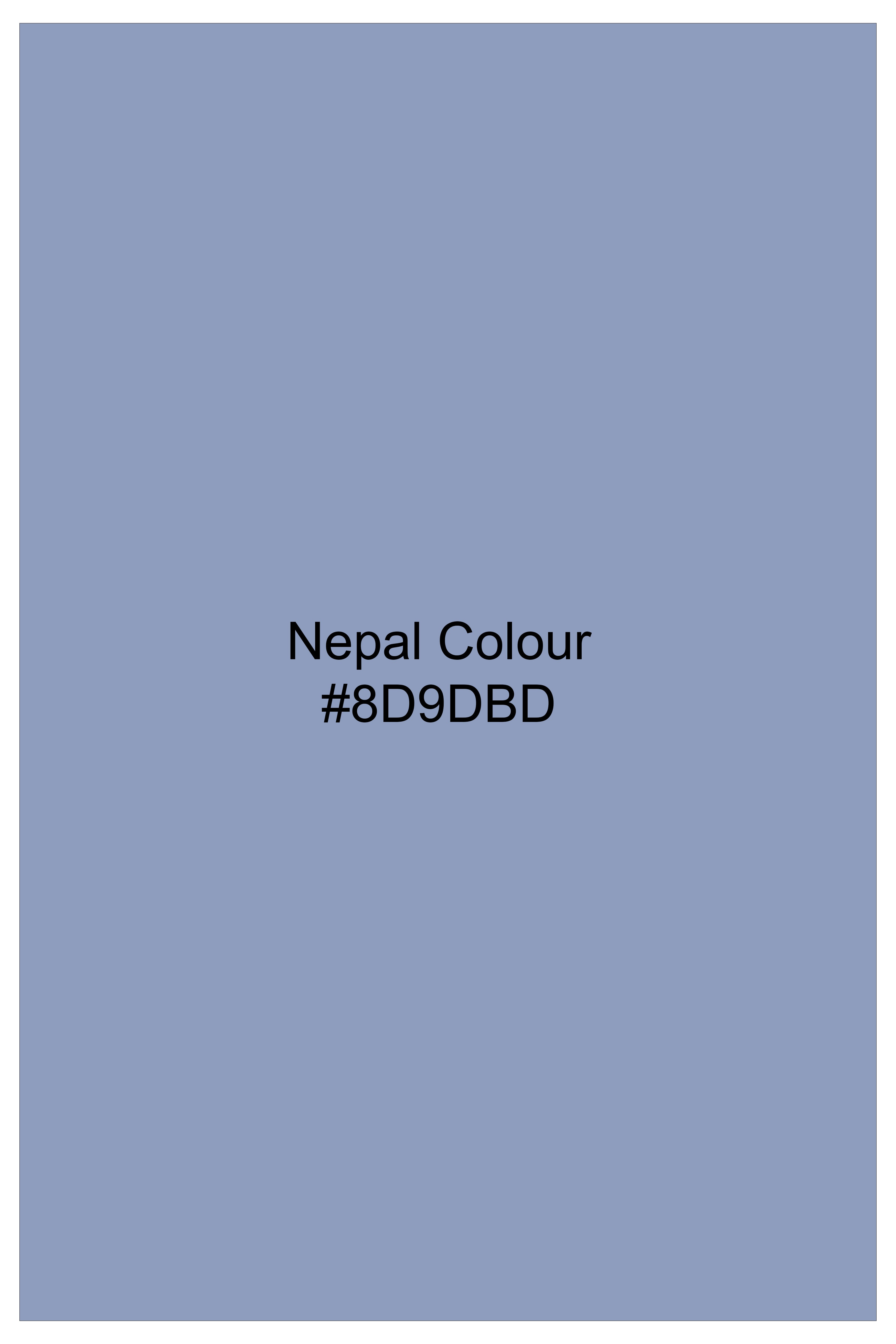 Nepal Blue christmas Printed Oxford Premium Cotton Boxer