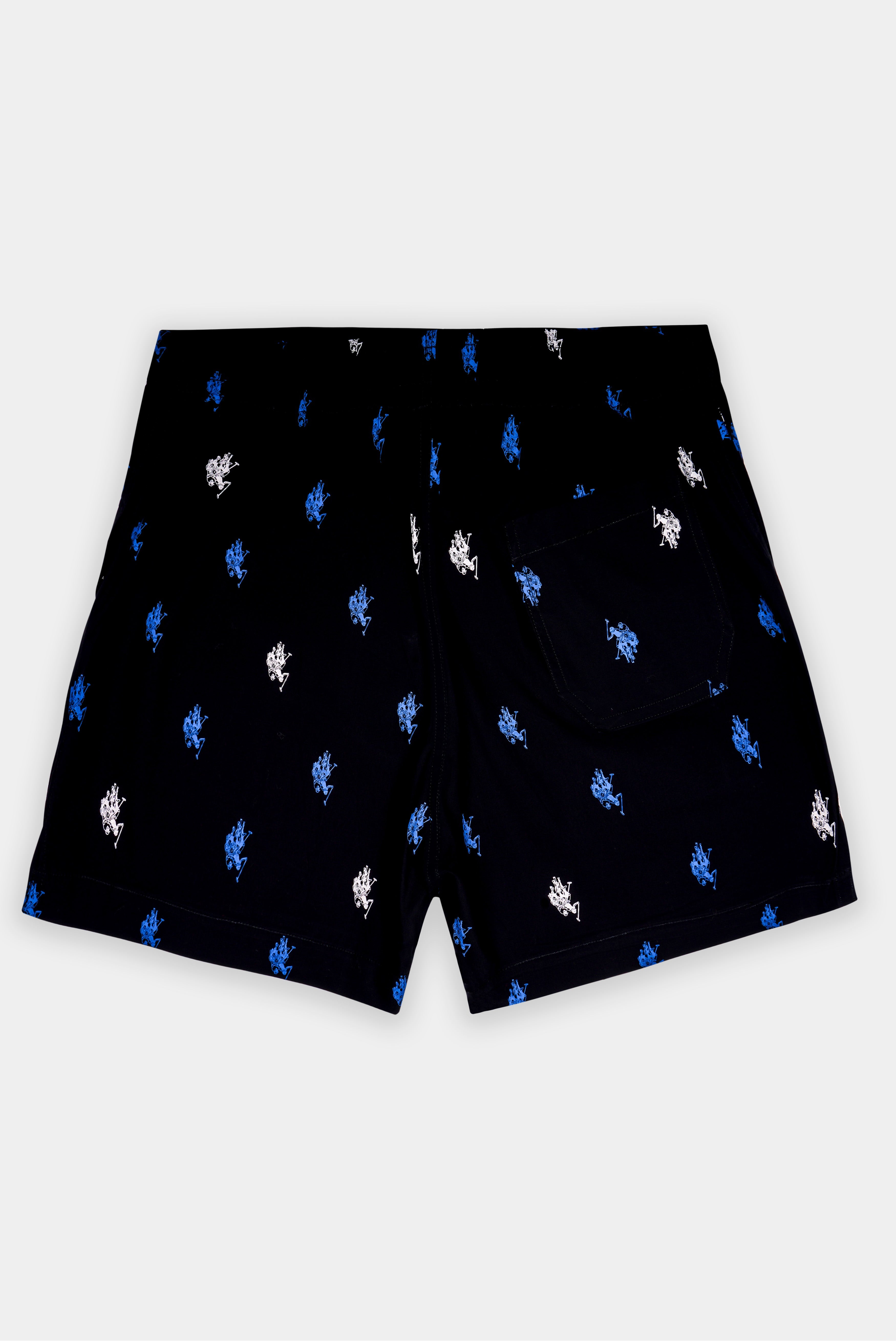 Jade Black Polo Printed Super Soft Premium Cotton Boxer