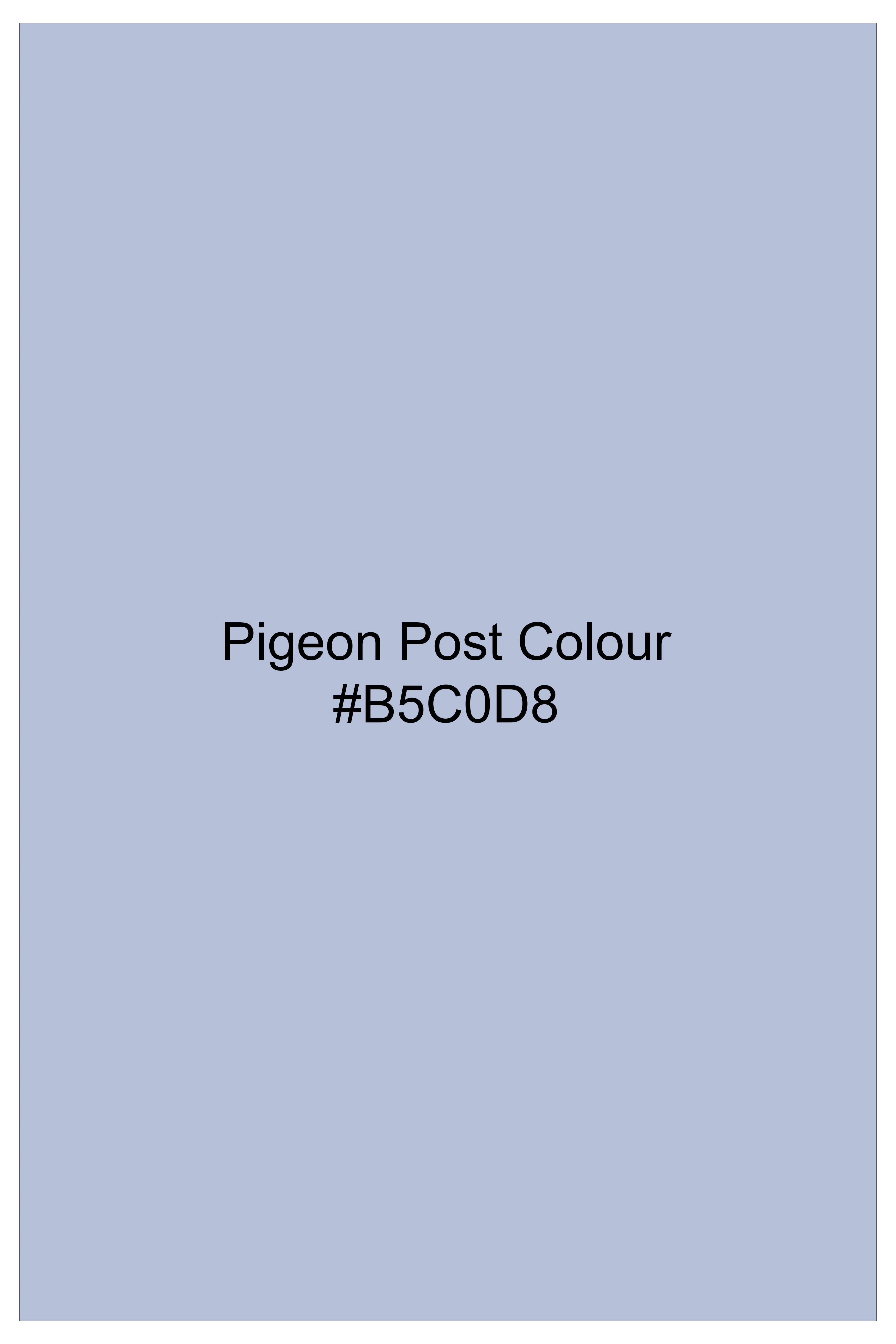 Skylet-Pigeon Post Blue Printed Chambray Premium Cotton Boxer