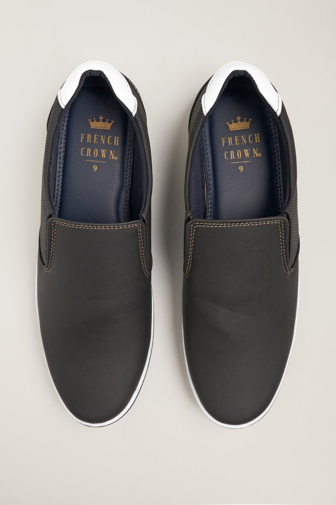 Brown loafer shoes for men