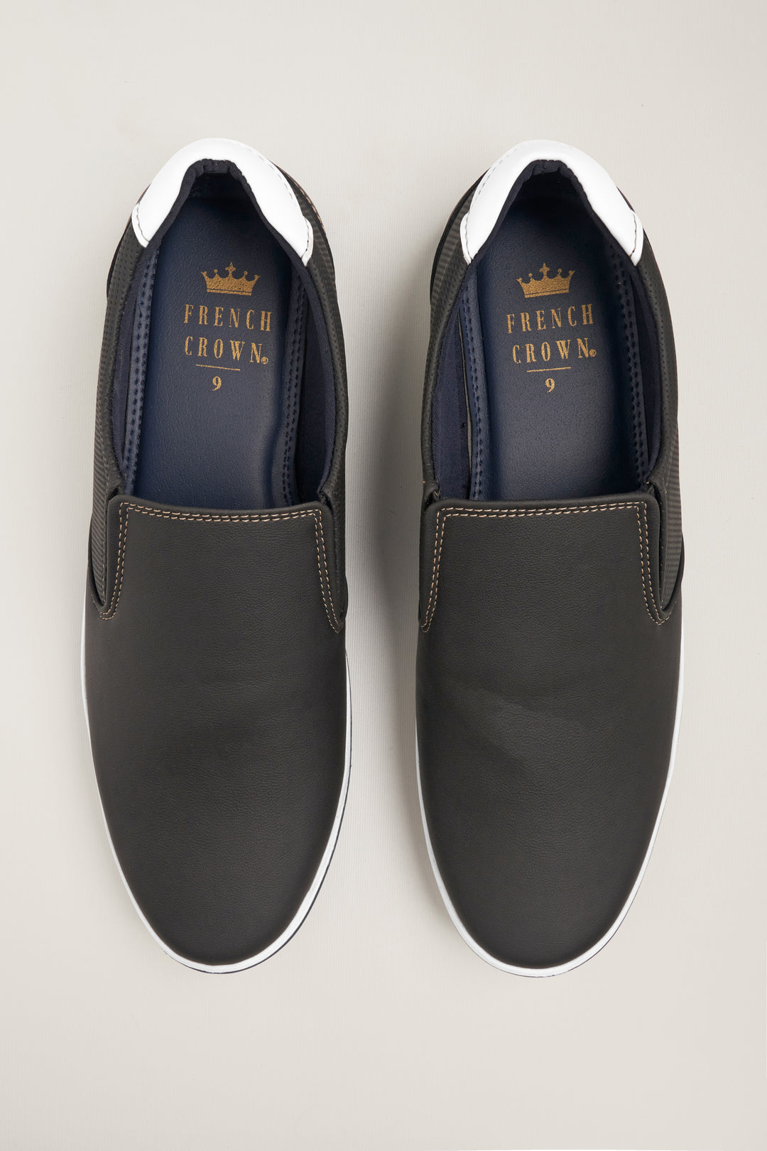Brown loafer shoes for men