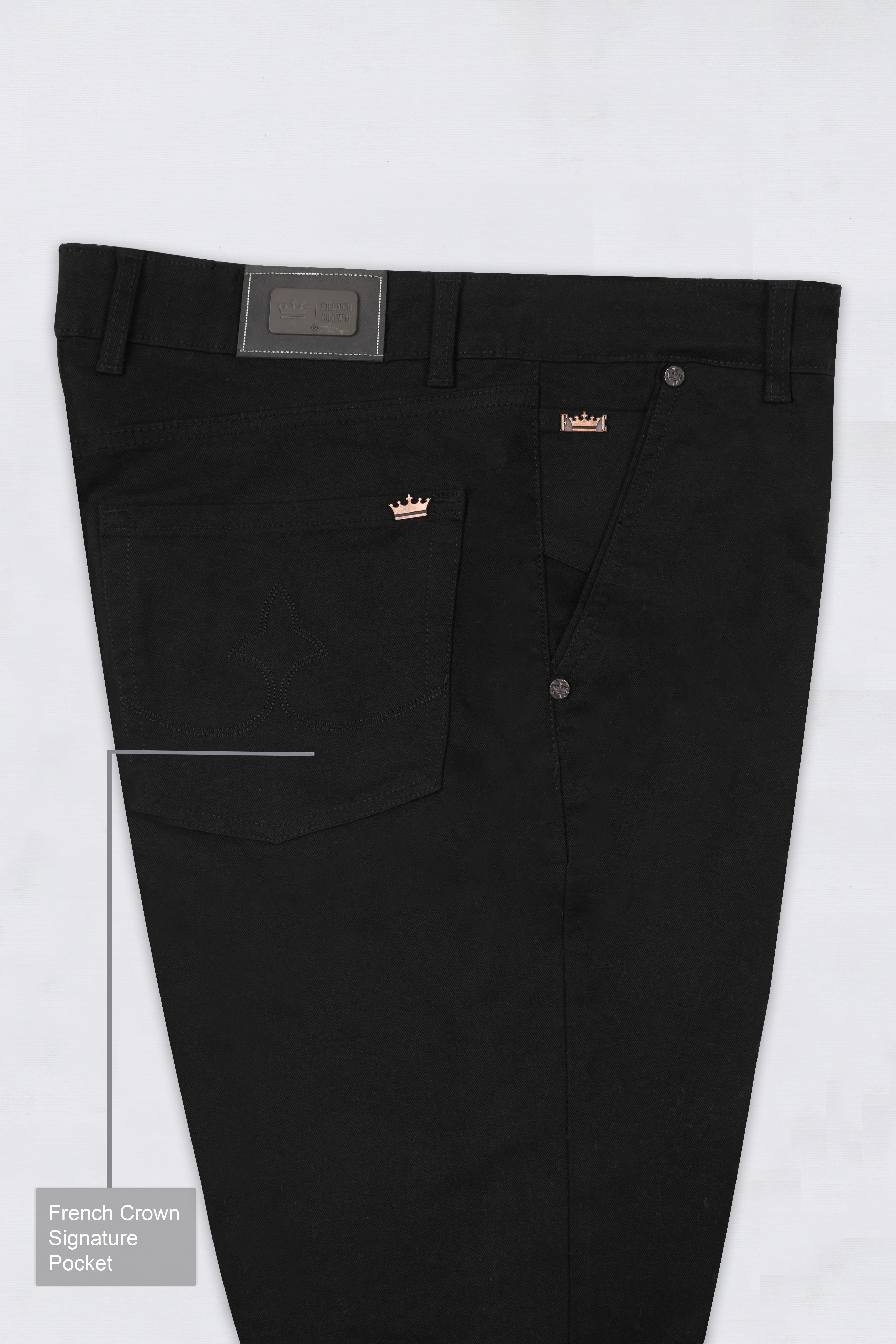 Jade Black Rinse Wash Mildly Distressed Stretchable Denim J252-30, J252-32, J252-34, J252-36, J252-38, J252-40