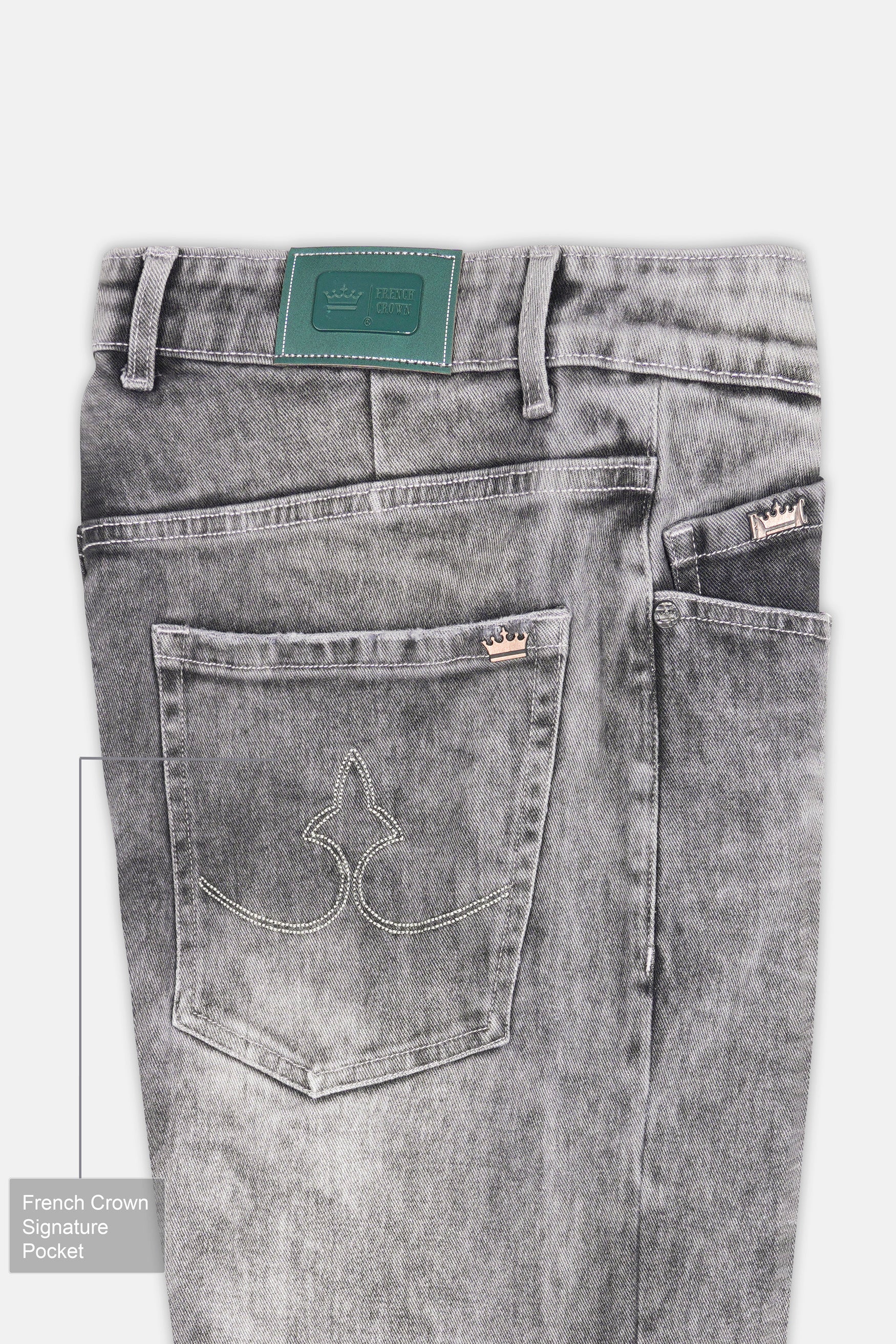 Concord Gray Washed Denim