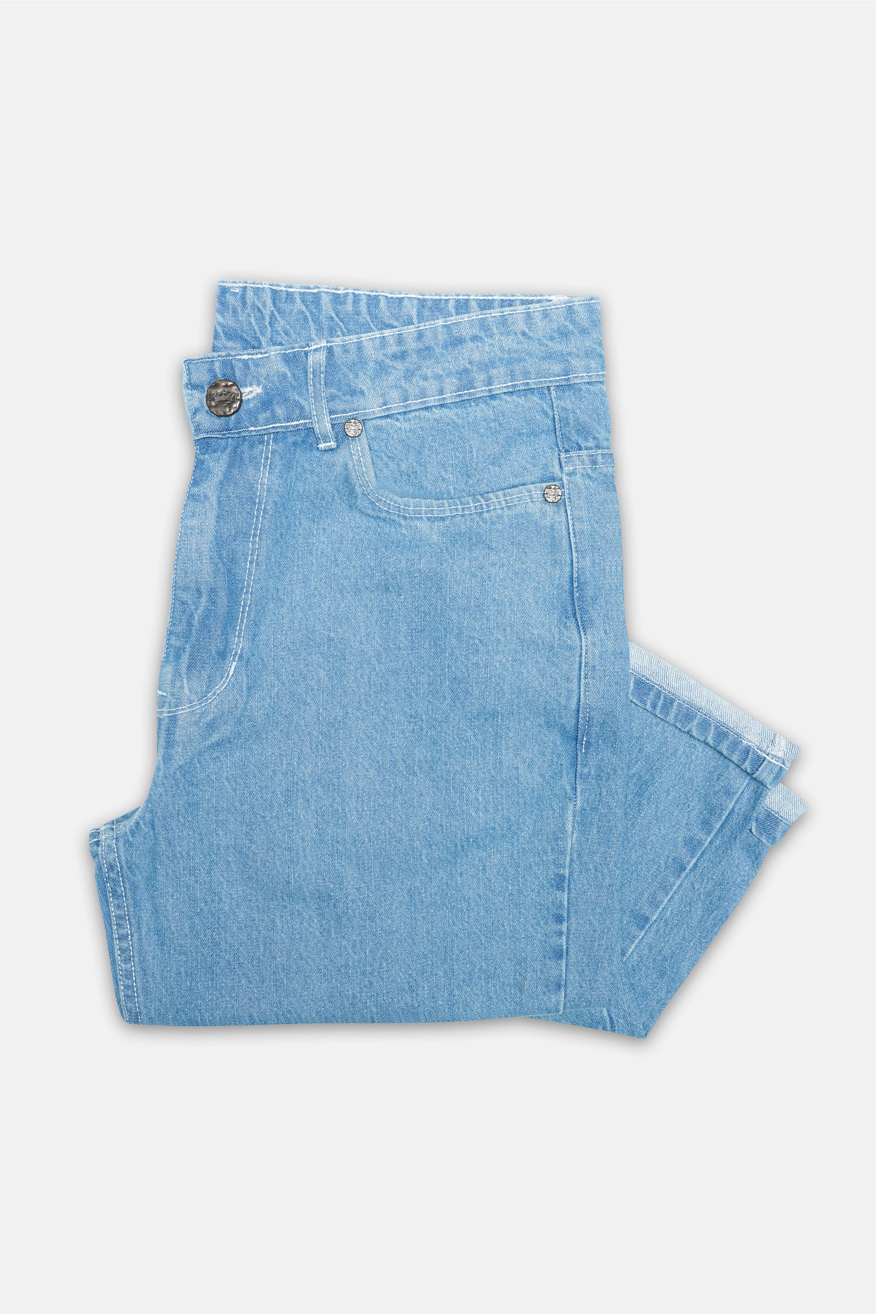 Glacier Blue Rinse Wash Denim