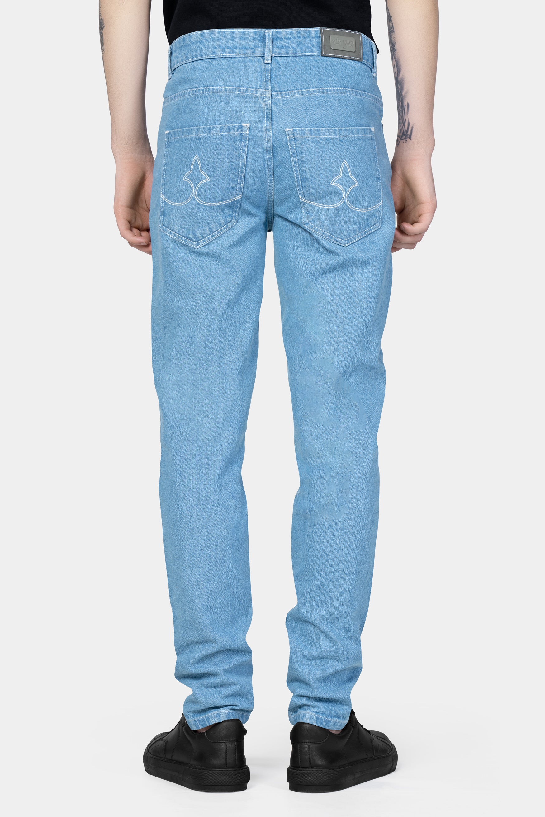 Glacier Blue Rinse Wash Denim