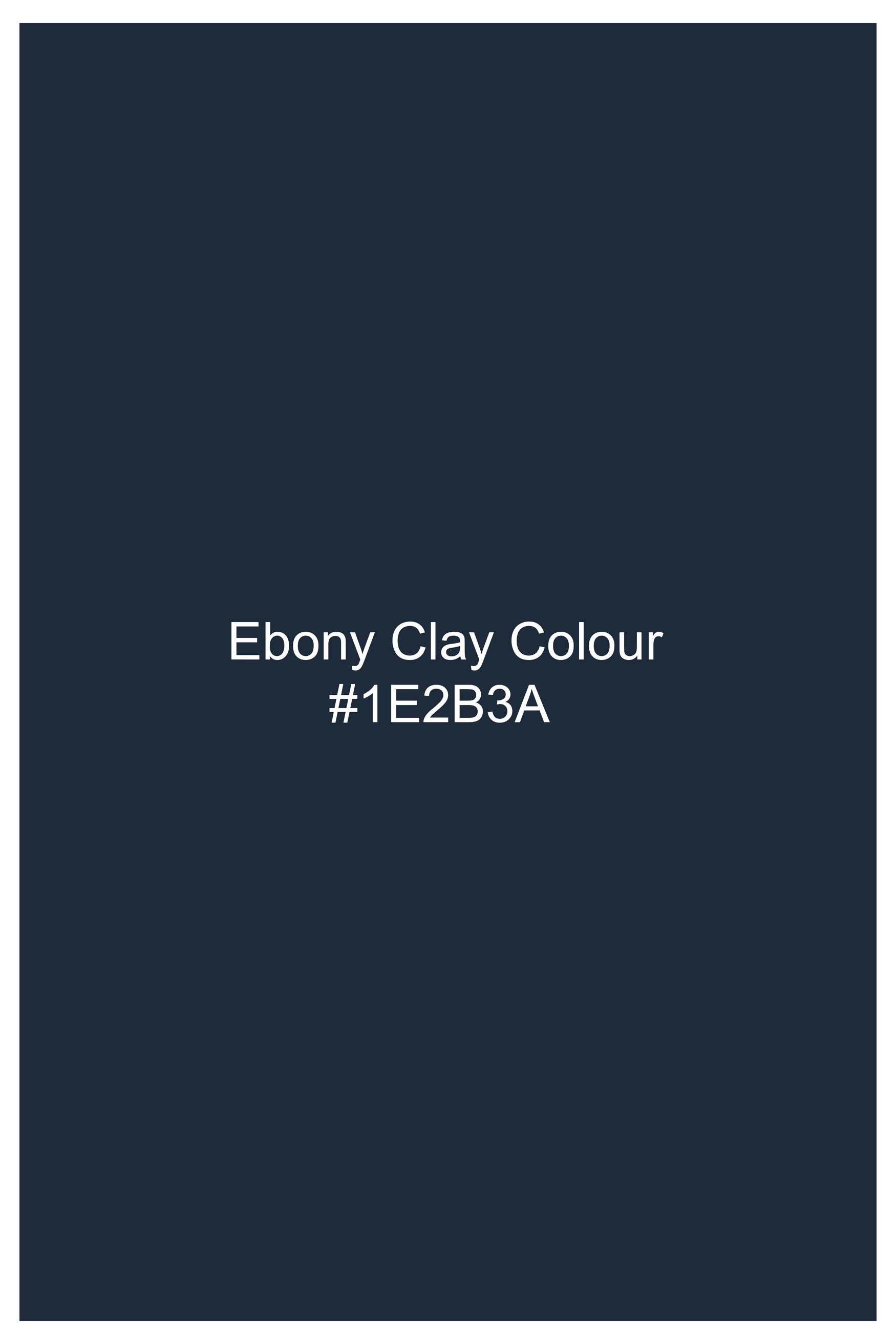 Ebony Clay Blue Rinse Wash Denim
