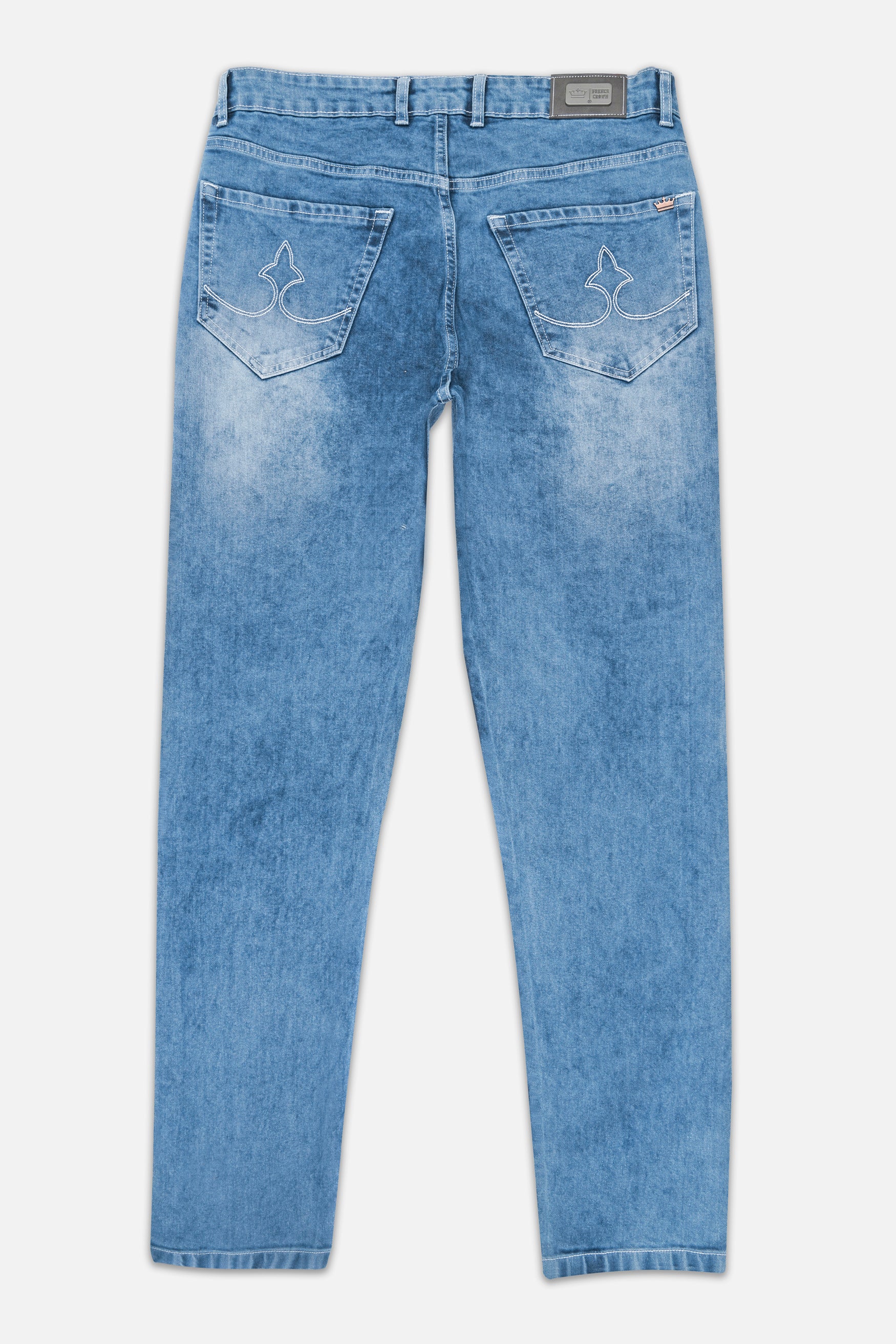 Moonstone Blue Stone Wash Denim